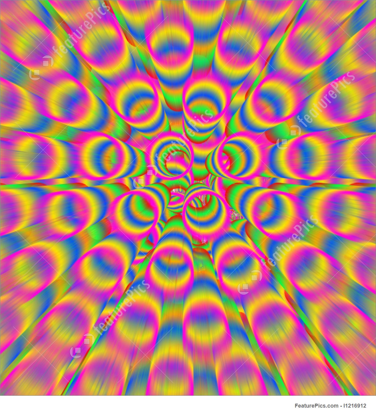 Retro Looking Wallpaper Nice Fashion Background Bright - Bright Coloured Art - HD Wallpaper 