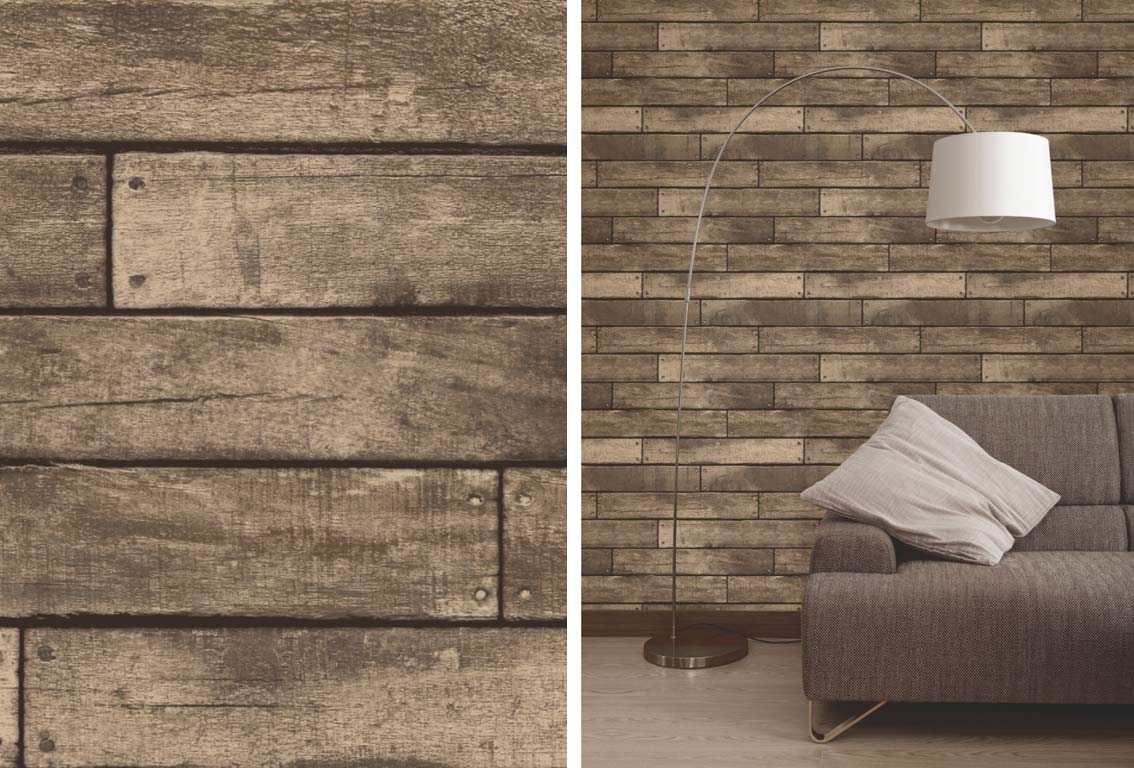 3d Wallpaper Wood Effect - HD Wallpaper 