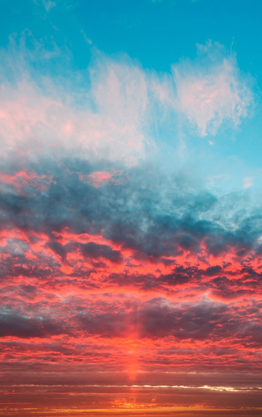 Sunset Cloud Wallpaper - Clouds Sunset - HD Wallpaper 