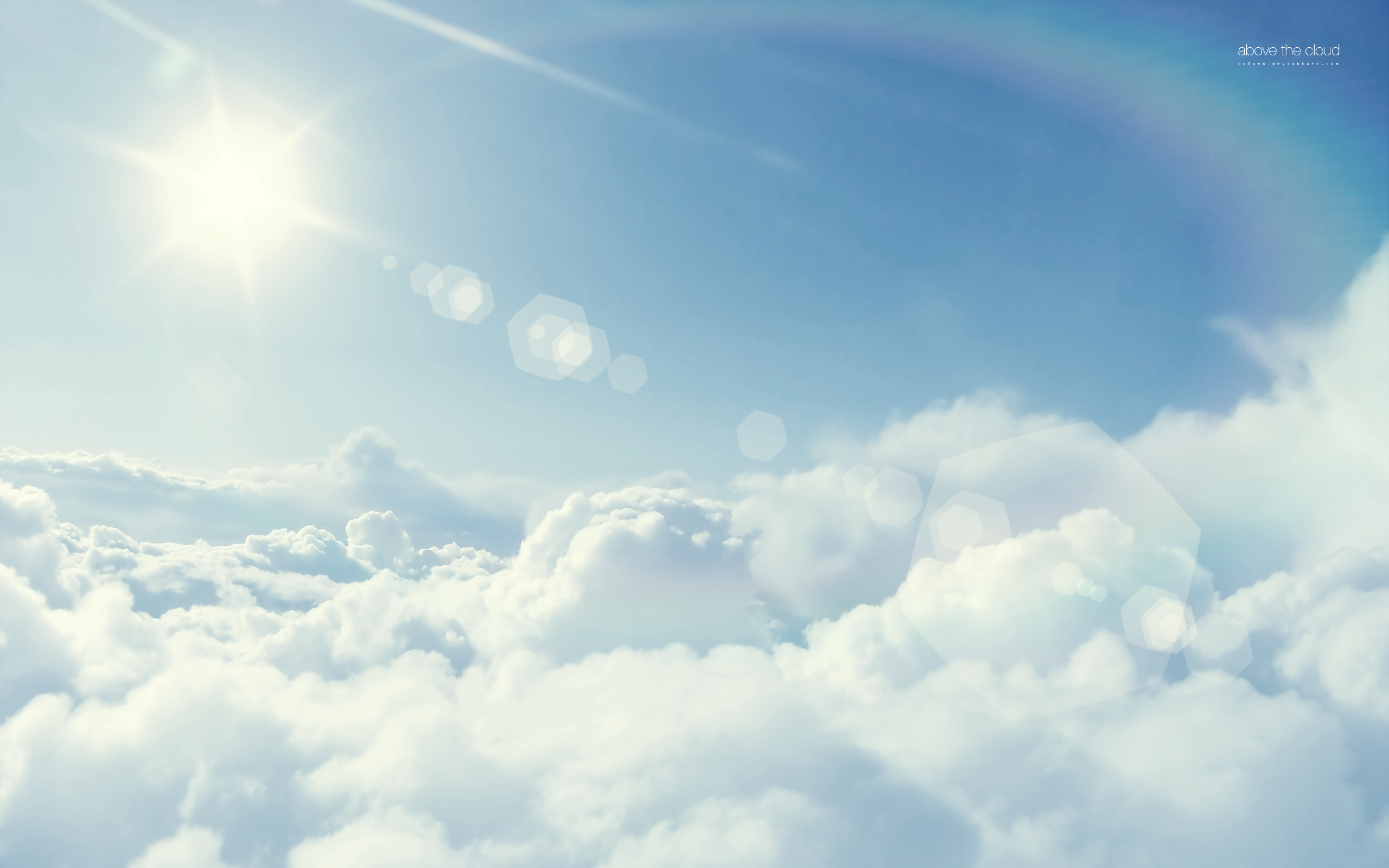 Above The Clouds Hd - HD Wallpaper 