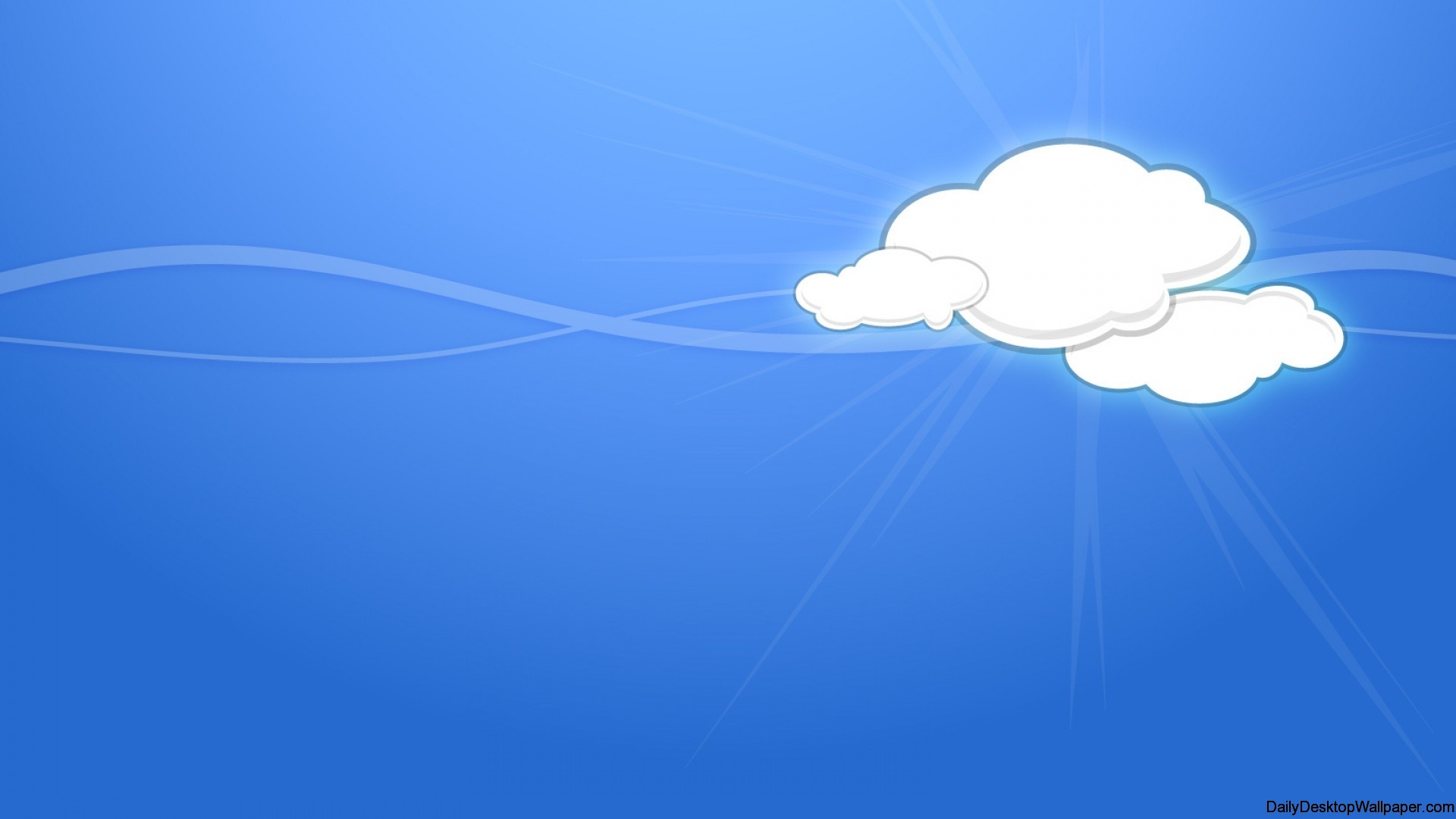 Cloud Cartoon Wallpaper Hd - HD Wallpaper 