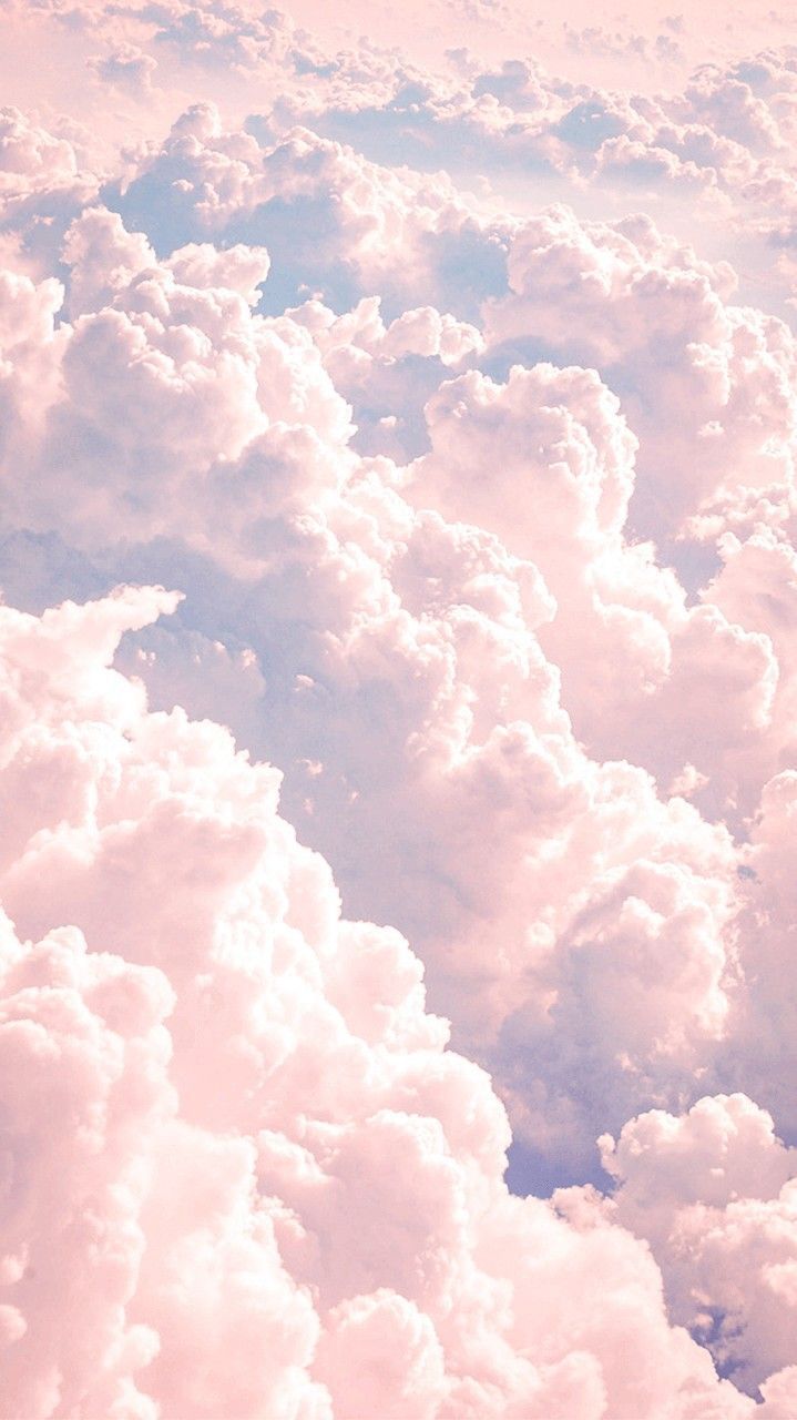 Medium Pastel Cloud Static - Pastel Clouds Background Iphone - HD Wallpaper 