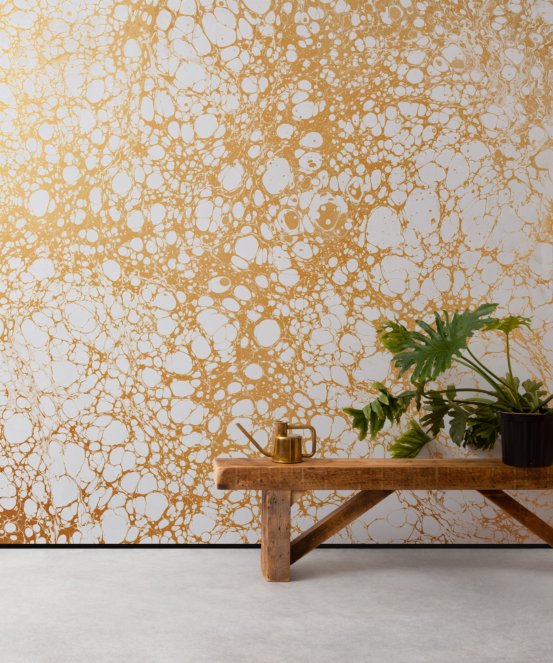 Gold Calico - HD Wallpaper 