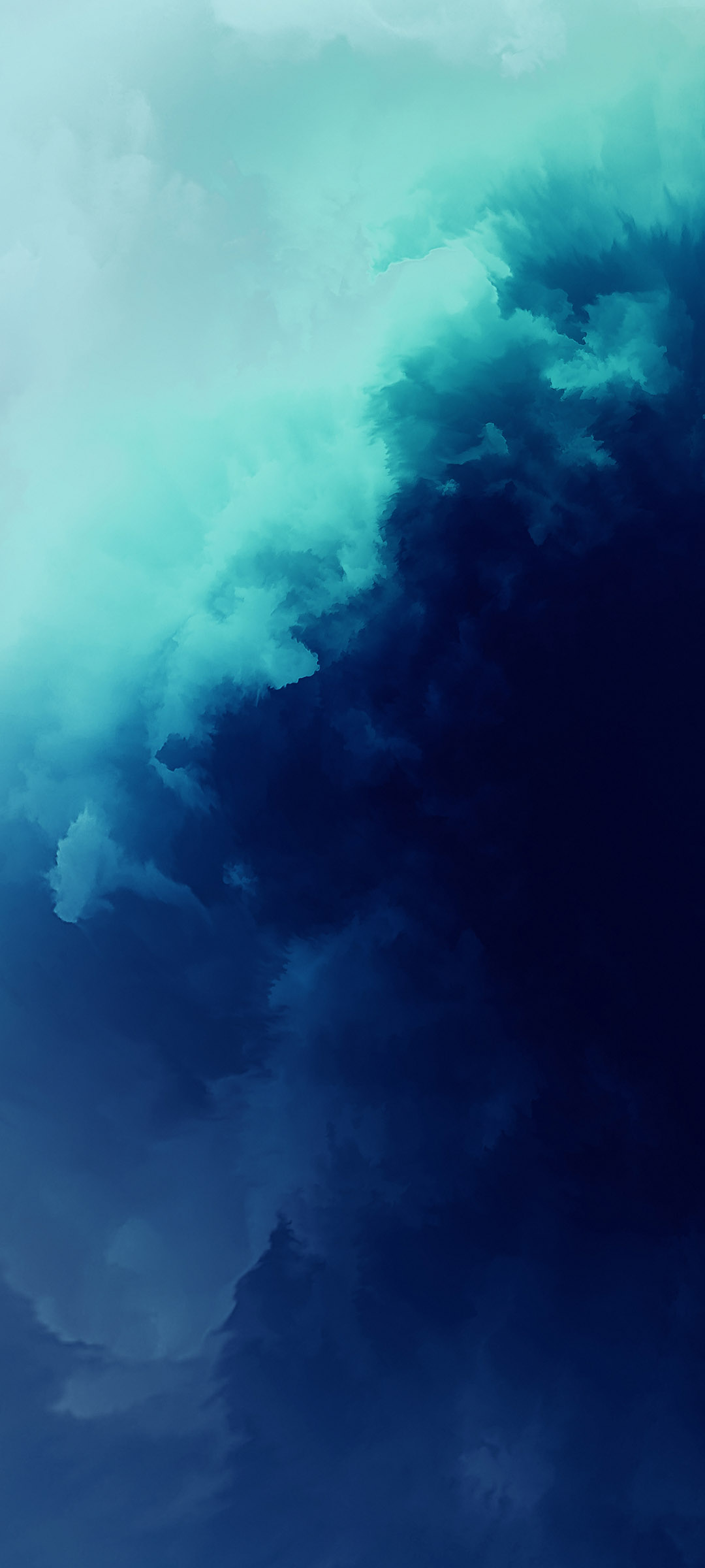 Oneplus 7t Pro Blue Cloud Wallpaper - Oneplus 7t Wallpaper Hd - 1080x2400  Wallpaper 