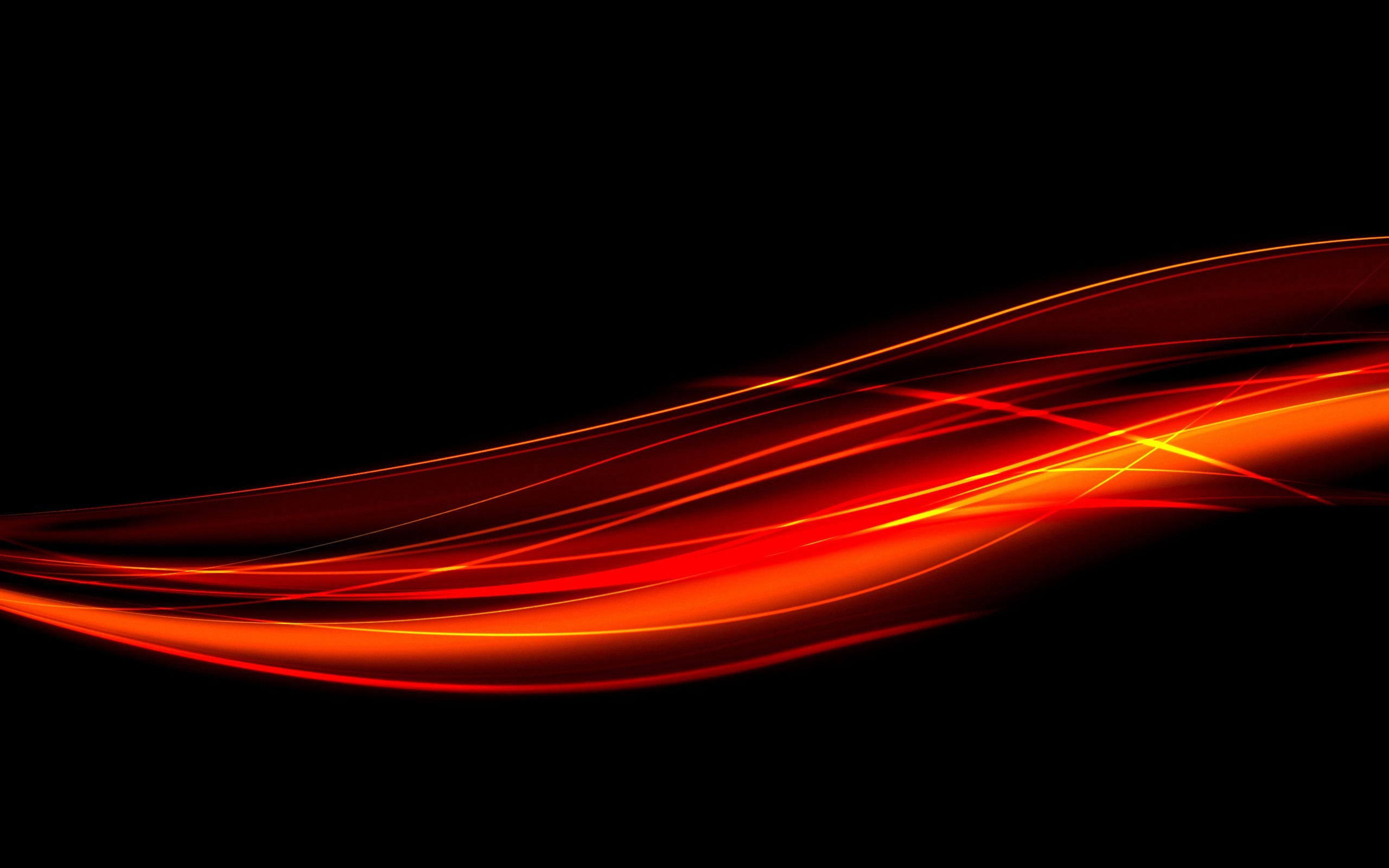 Dark Abstract Orange Wallpaper 992 
 Data-src - Flow Red - HD Wallpaper 