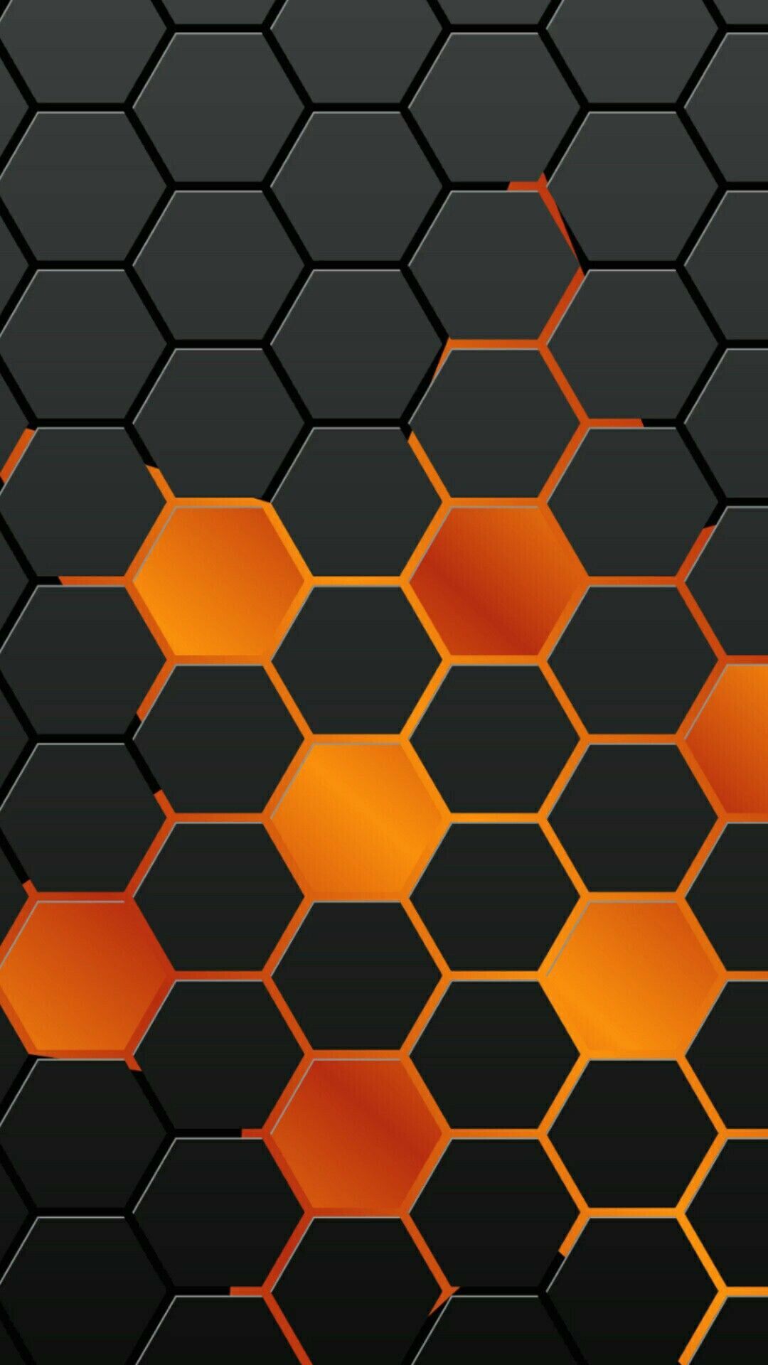 Black And Orange Design - HD Wallpaper 