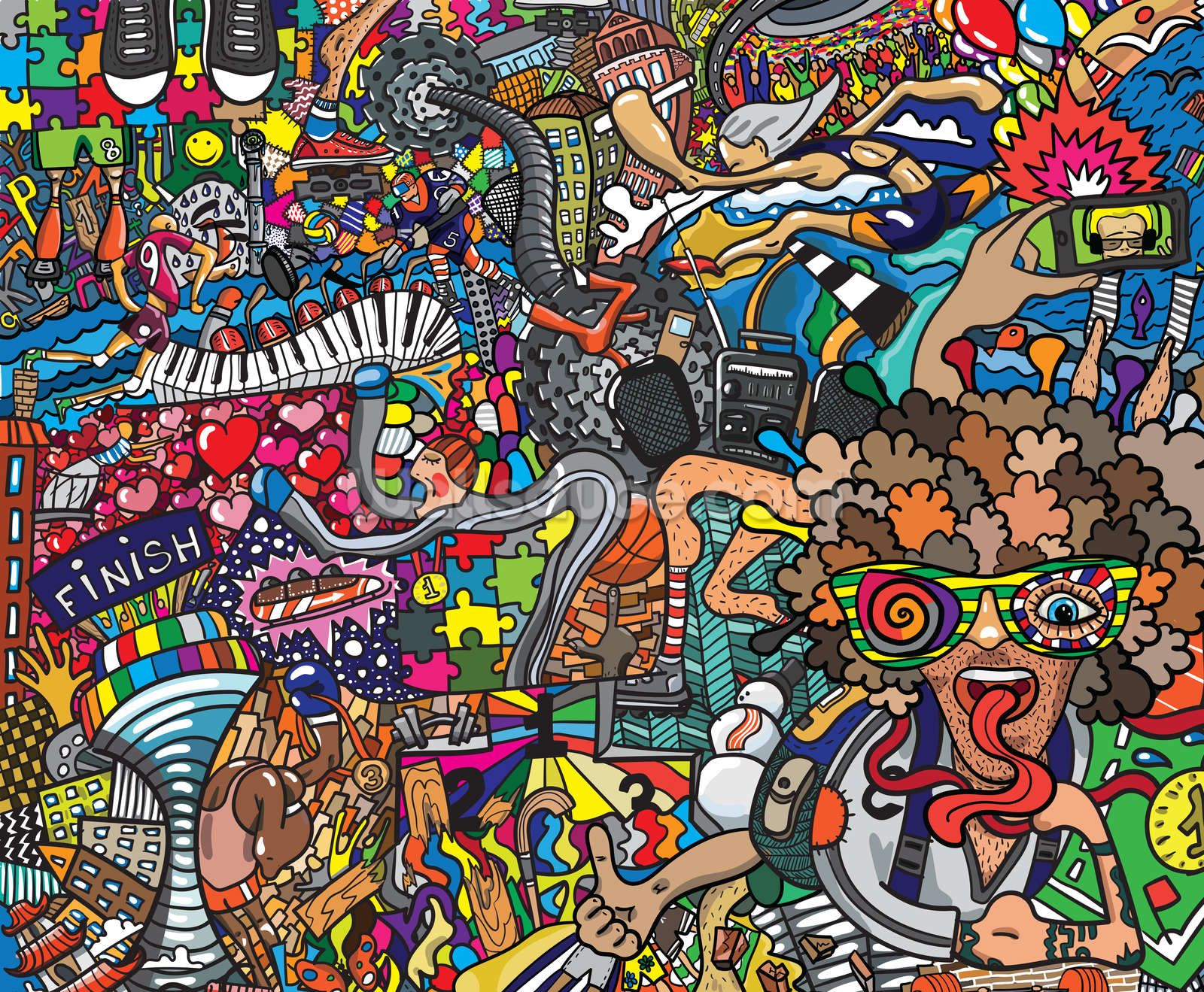Graffiti Wallpaper - Graffiti Wallpaper Mac - HD Wallpaper 