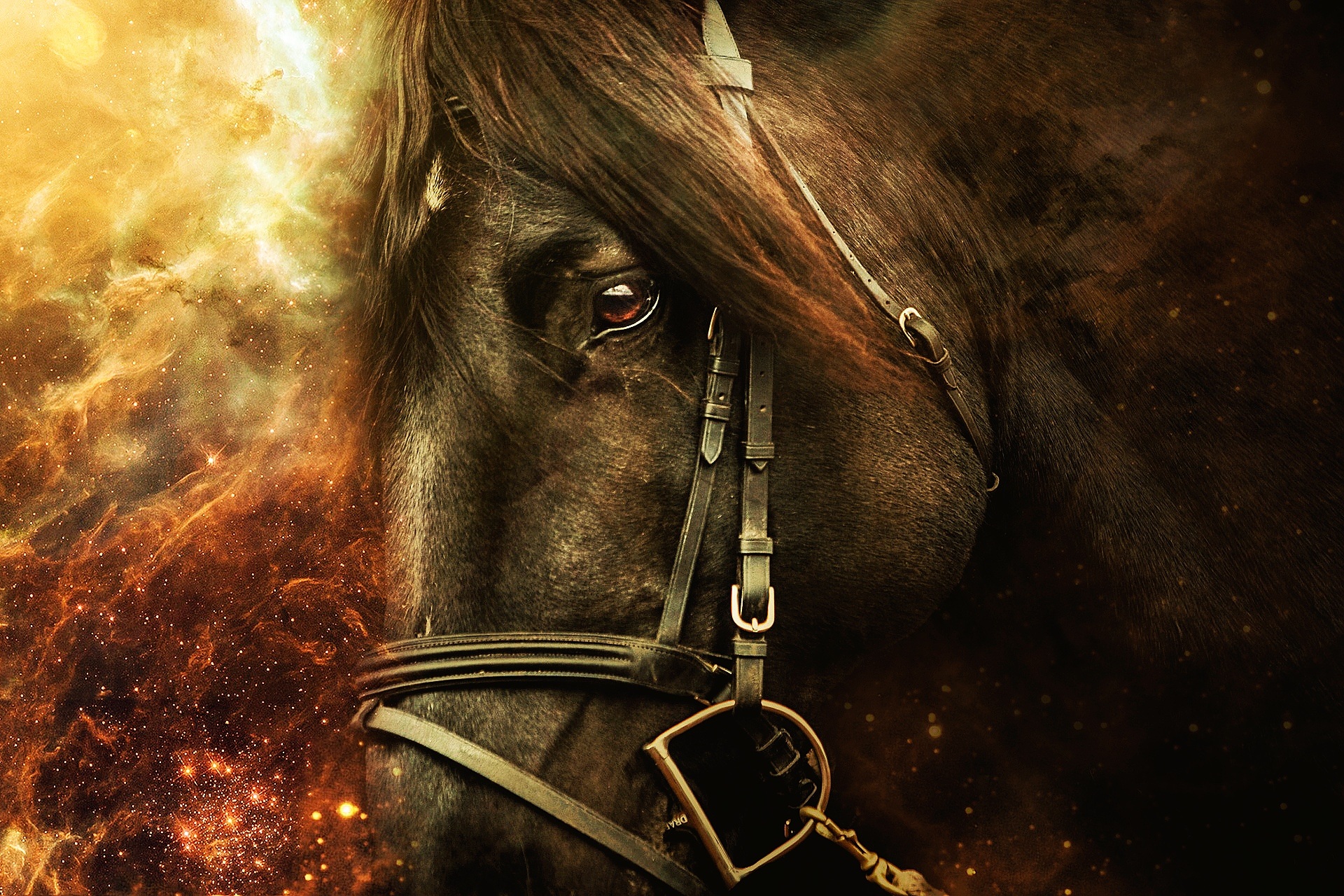 Black Horses Wallpaper 4k - HD Wallpaper 