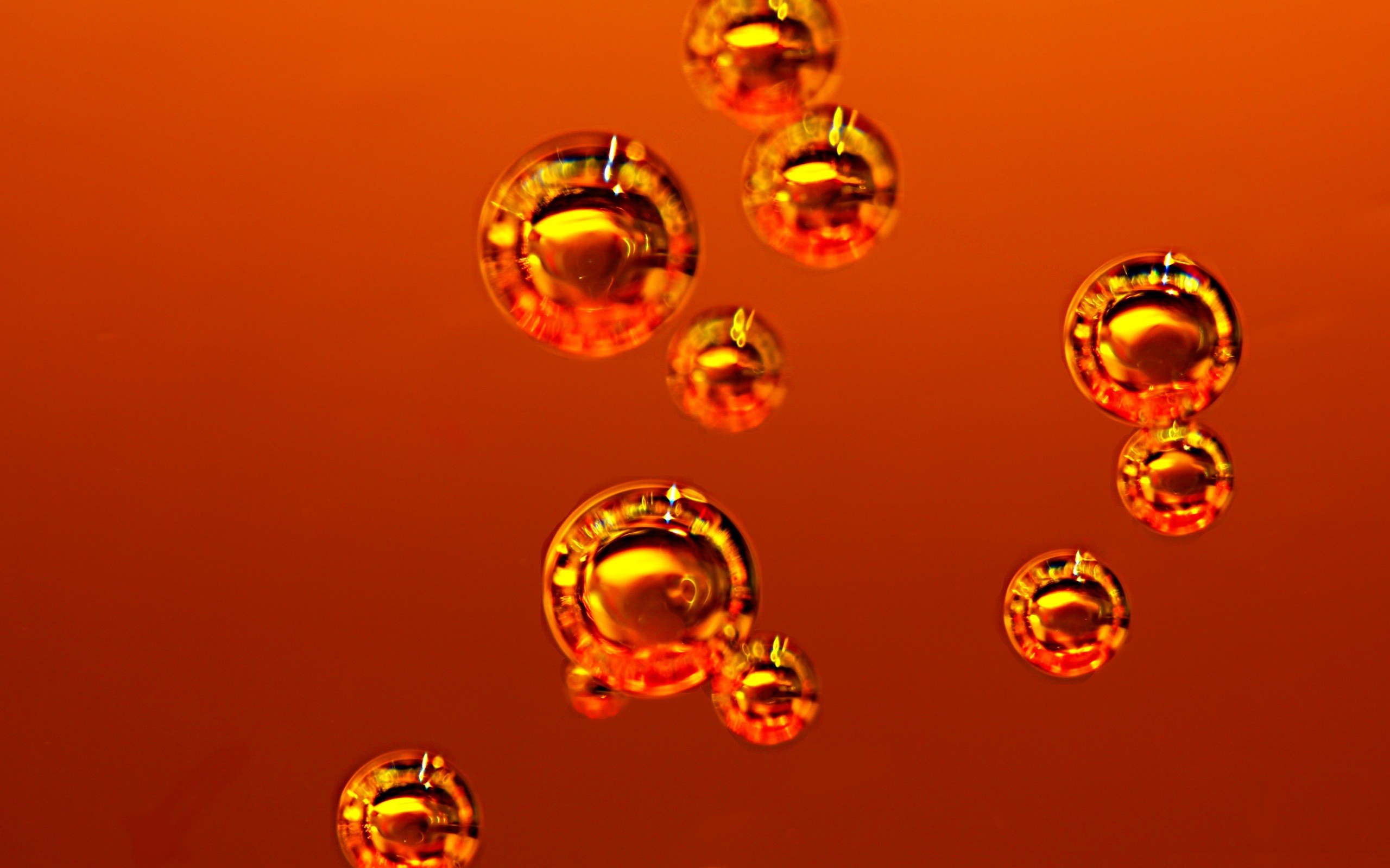 Orange Abstract Wallpaper - HD Wallpaper 