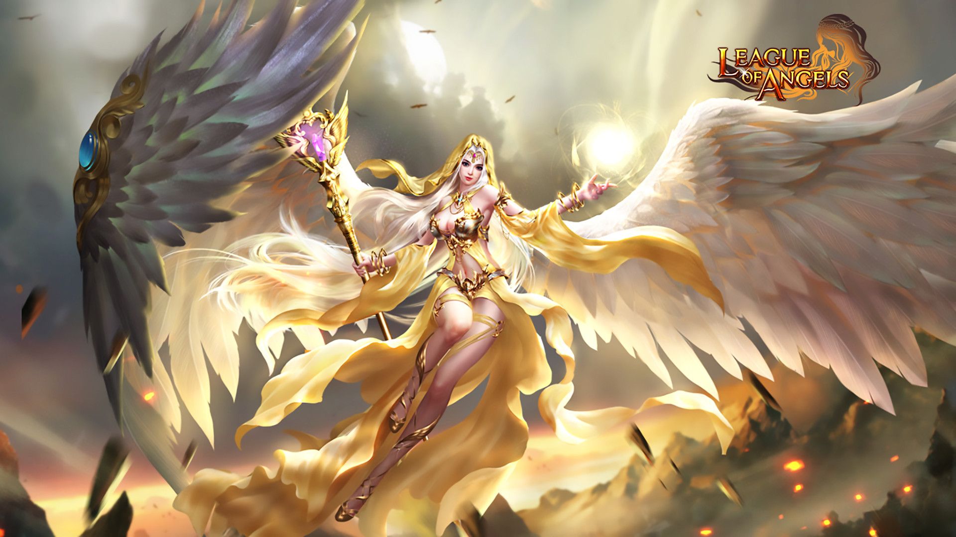 League Of Angels Wallpaper Hd - HD Wallpaper 