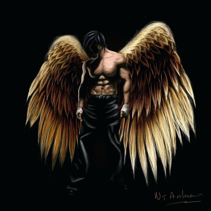 Pictures Of Male Angels In Heaven Angel Wallpapers - Male Angel With Wings - HD Wallpaper 