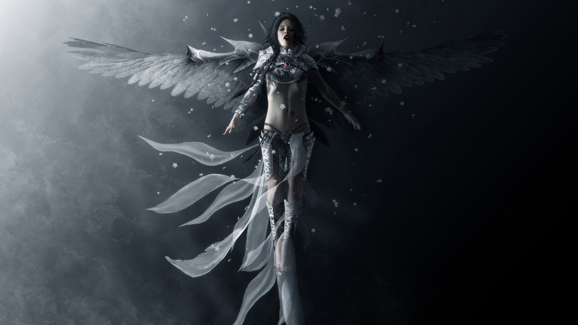 Angel Slave Man Woman Wings Wallpaper 
 Src Fantasy - Angel Woman - HD Wallpaper 