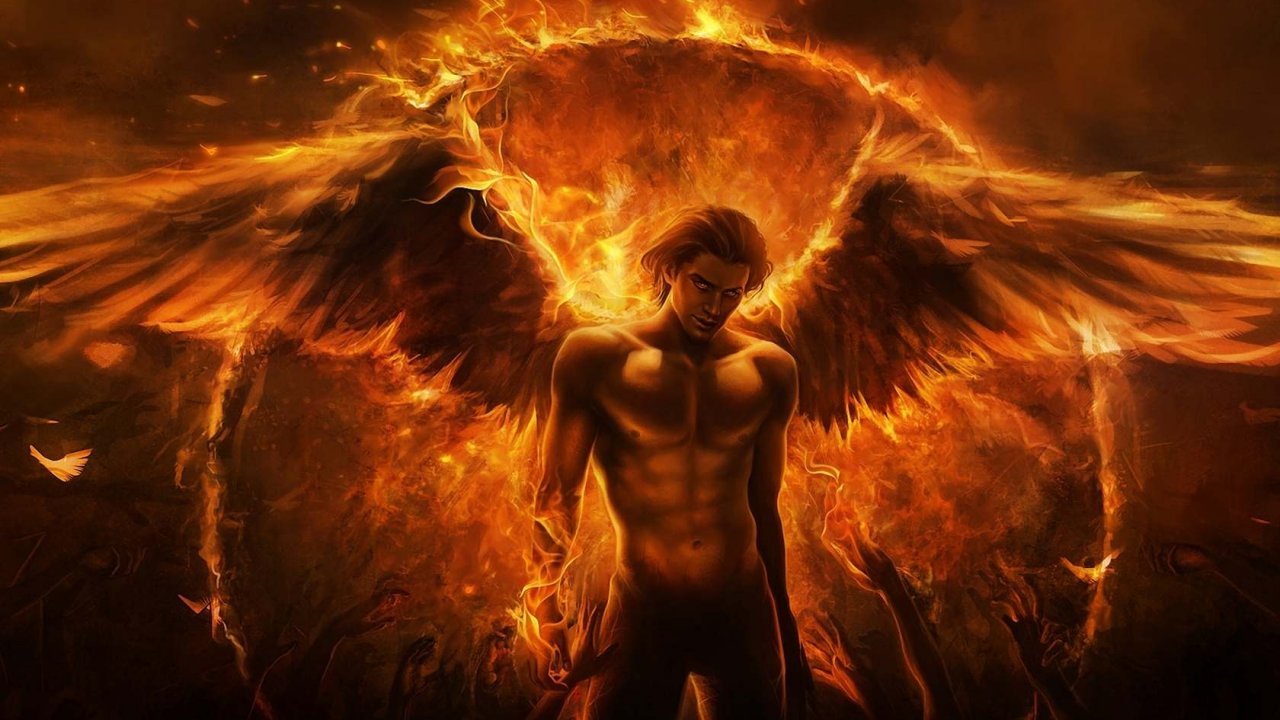 Wonderful, Dark, Angel, Wallpaper, Background, Photos, - Hell Hd - HD Wallpaper 