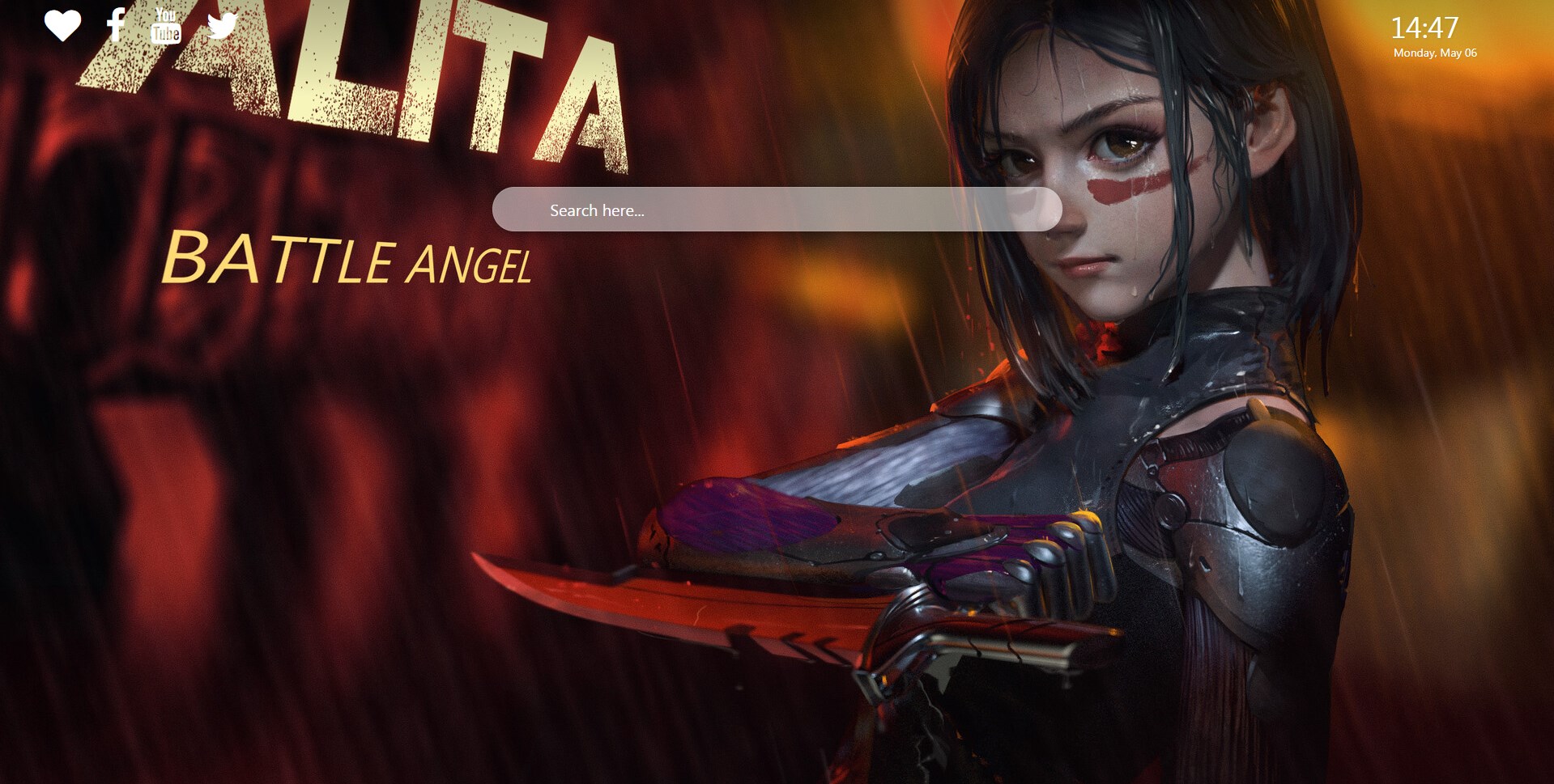 Alita Battle Angel Gif - HD Wallpaper 