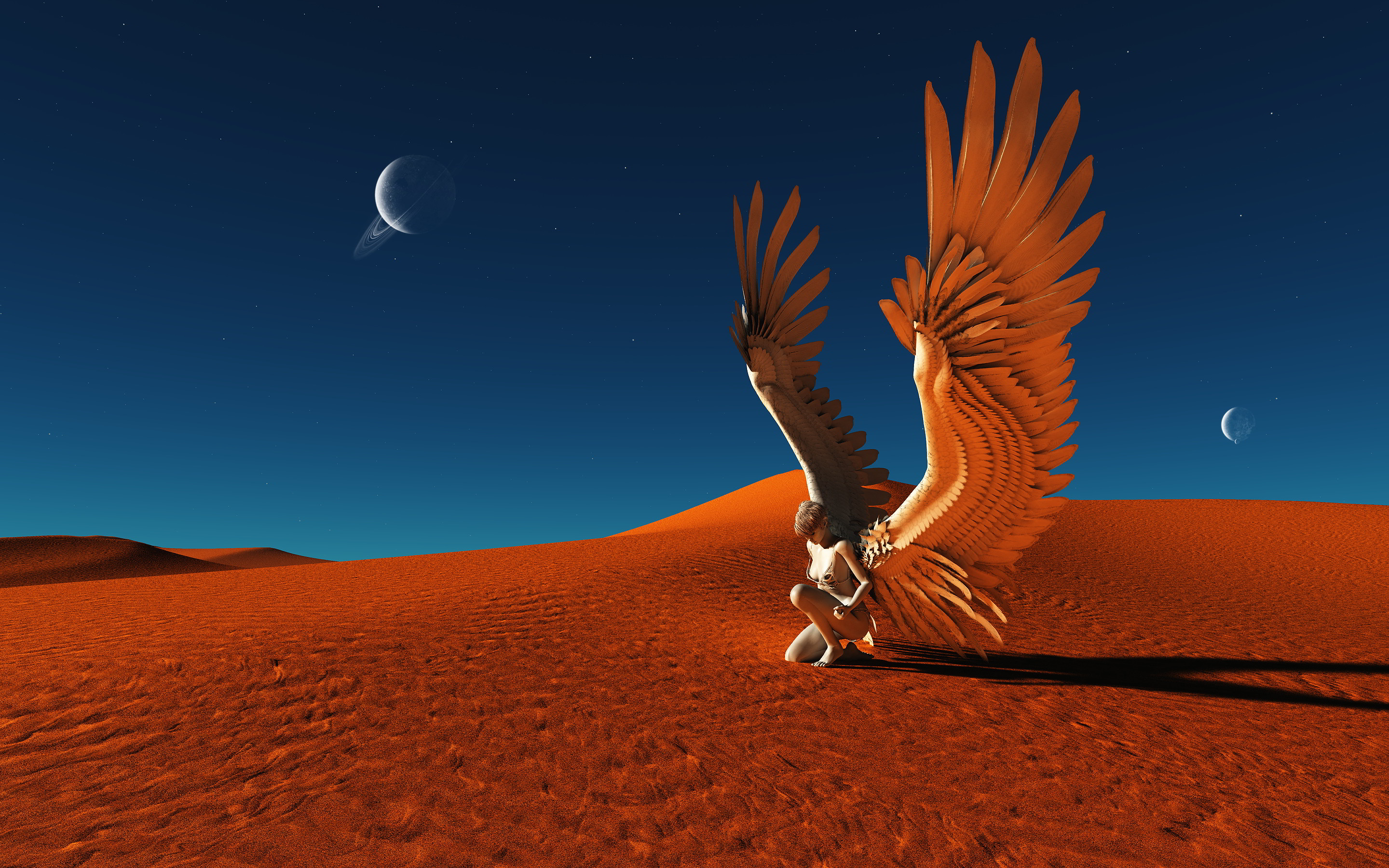 Fallen Angel Wallpaper - HD Wallpaper 