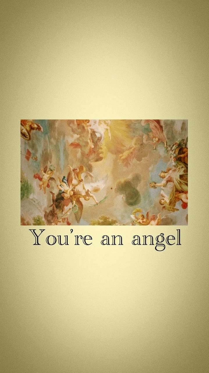 Aesthetic, Angel, And Wallpaper Image - Modern Art - HD Wallpaper 
