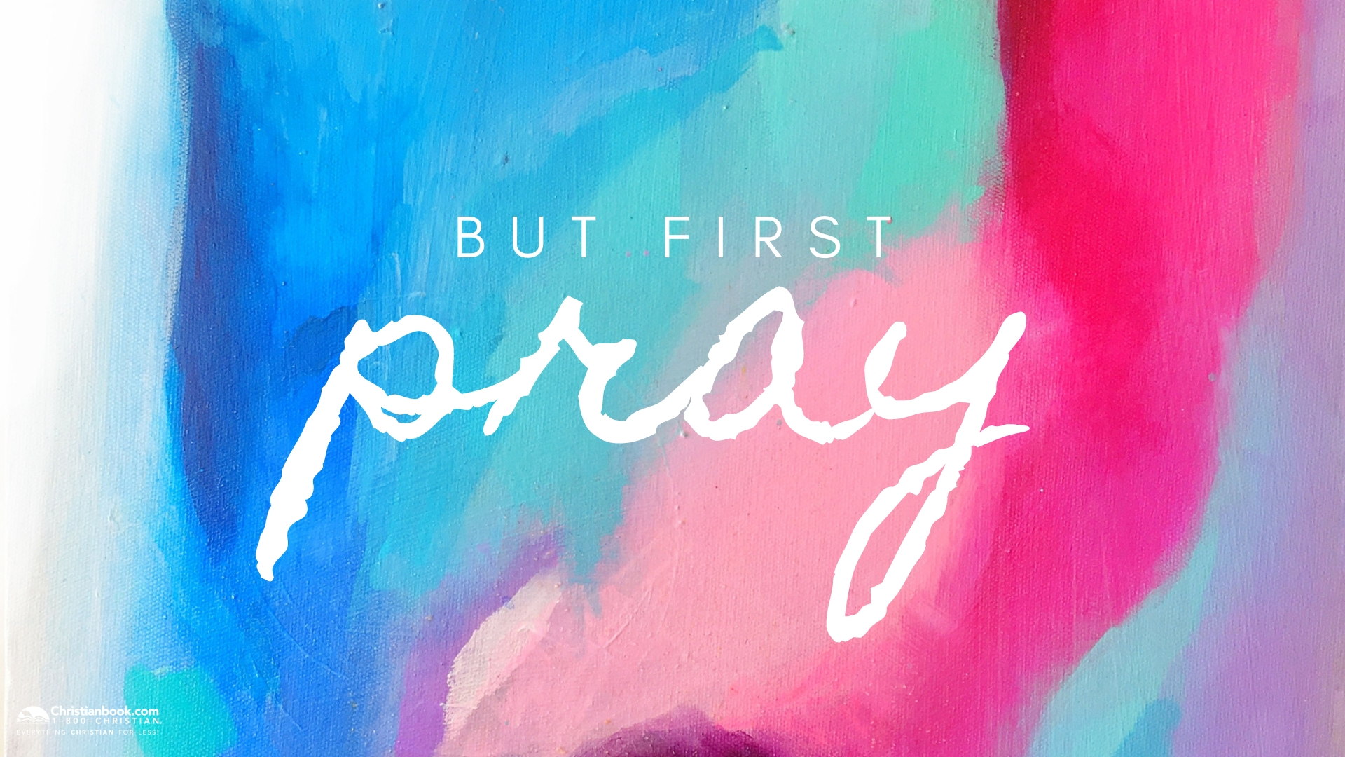 But First, Pray - Painting - HD Wallpaper 