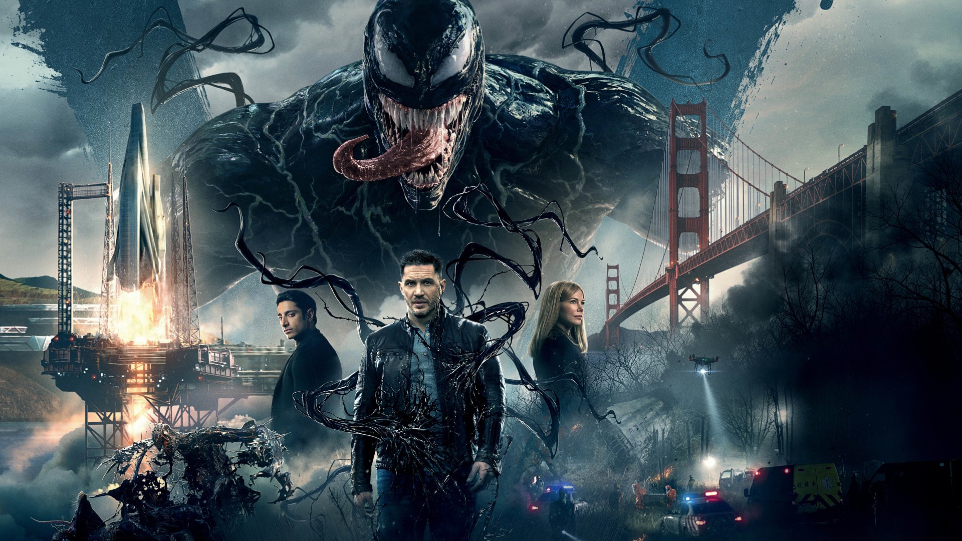Venom 2018 - HD Wallpaper 