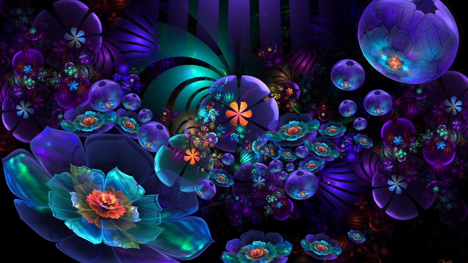 Colourful, Mobile Wallpaper, Neon, Hd Wallpapers,fractal, - Abstract Hd -  1920x1080 Wallpaper 
