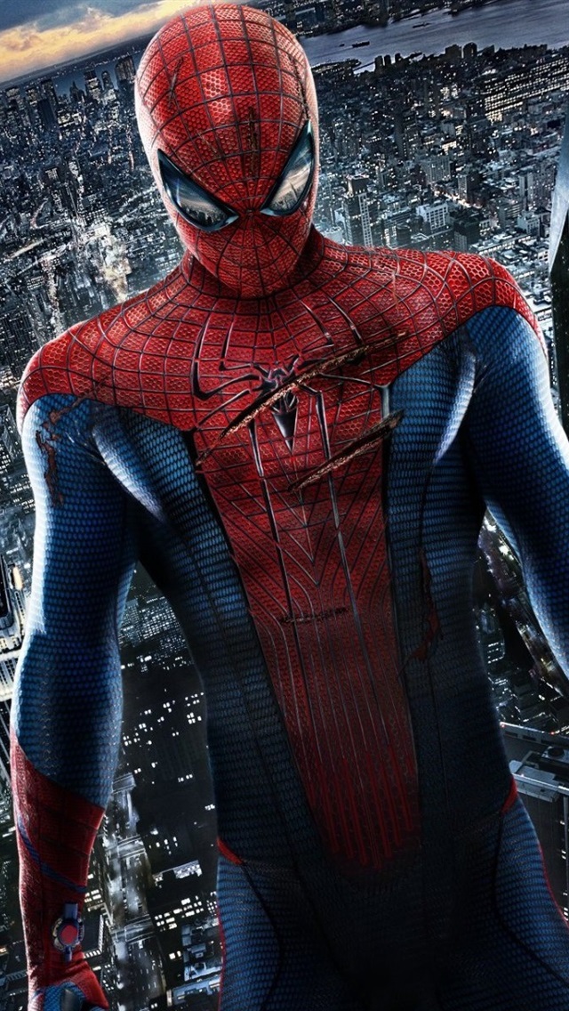 Iphone Wallpaper The Amazing Spider-man Movie - New York City - HD Wallpaper 