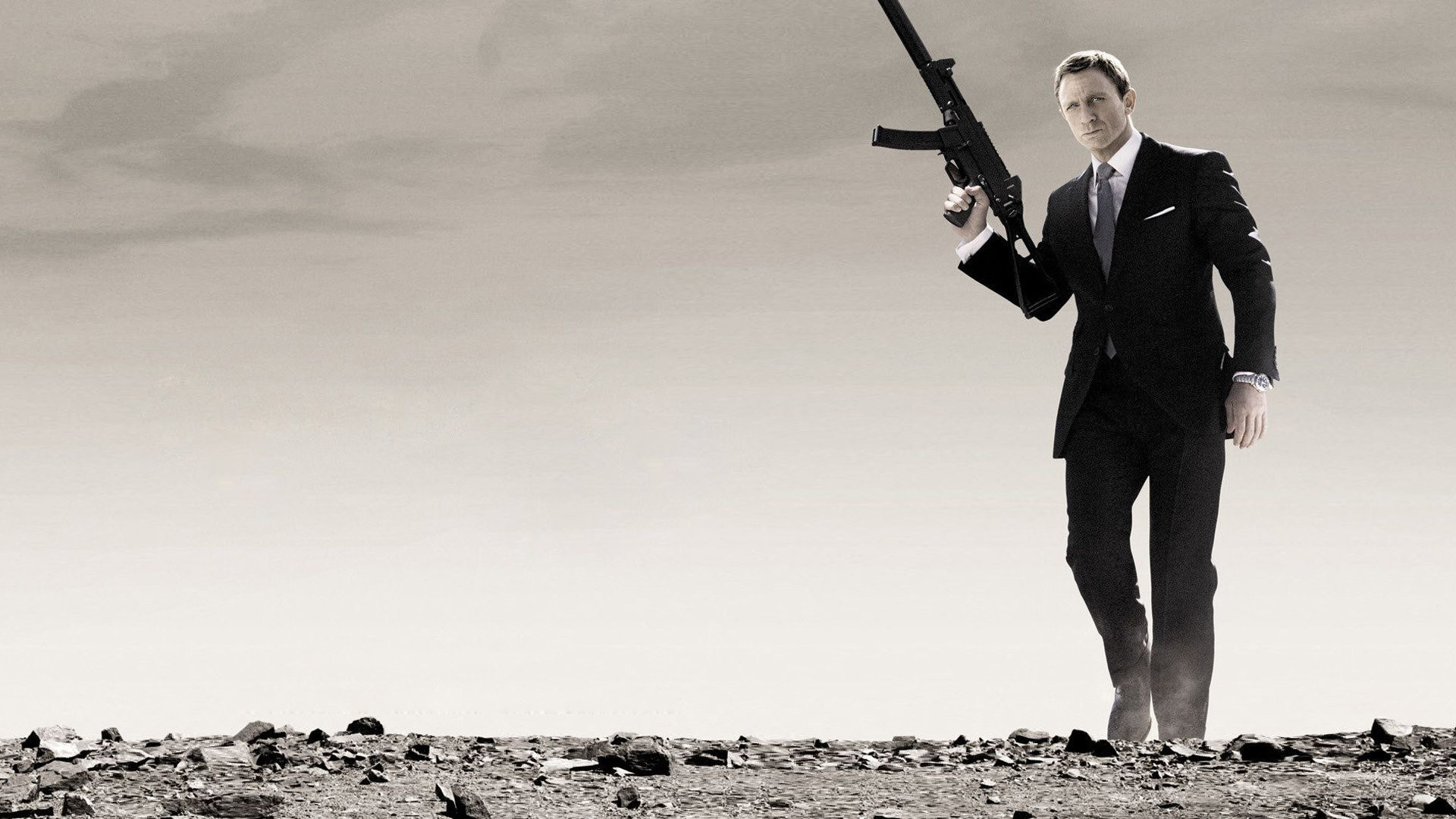 James Bond Hd Background - HD Wallpaper 