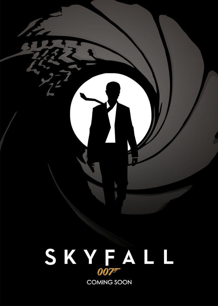 Skyfall James Bond Logo - HD Wallpaper 
