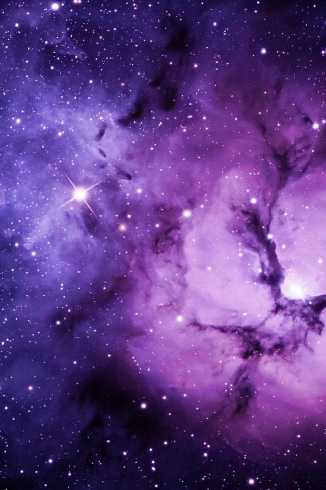 Iphone Background Purple Galaxy 640x960 Wallpaper Teahub Io