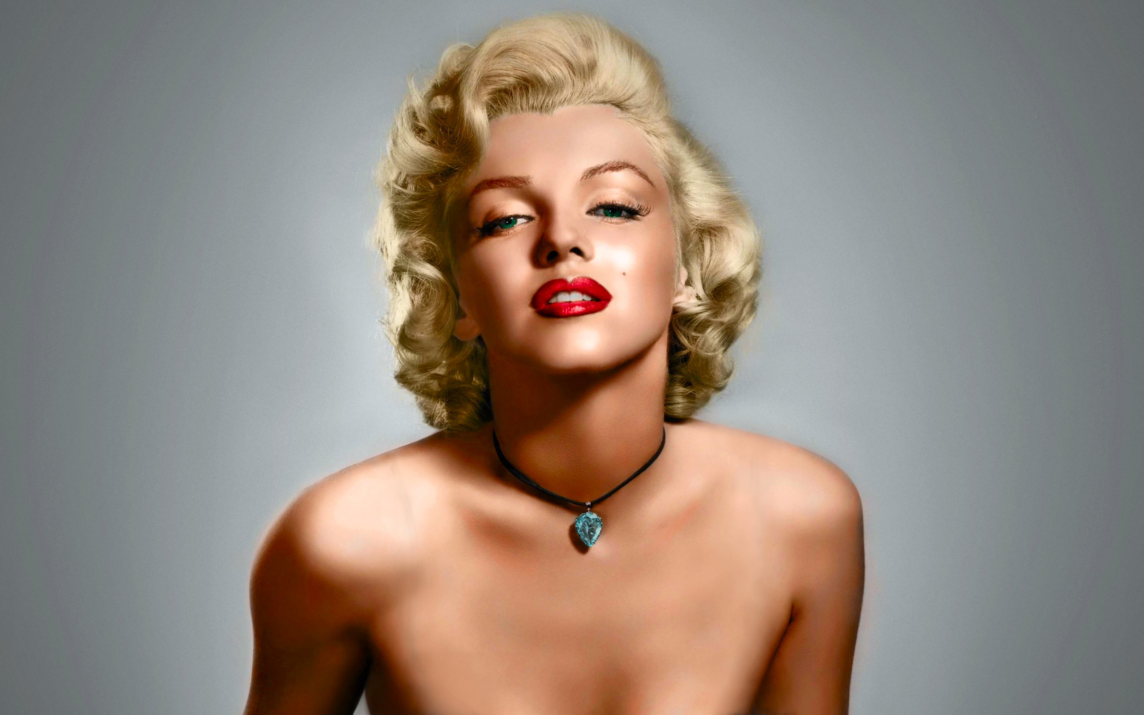 Marilyn Monroe Hd Color - HD Wallpaper 