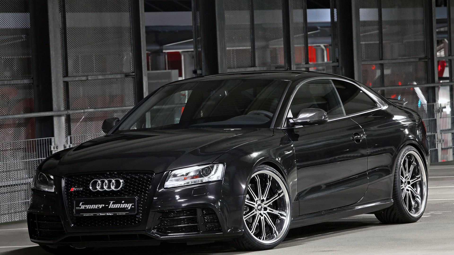 Audi S5 Black Coupe - HD Wallpaper 