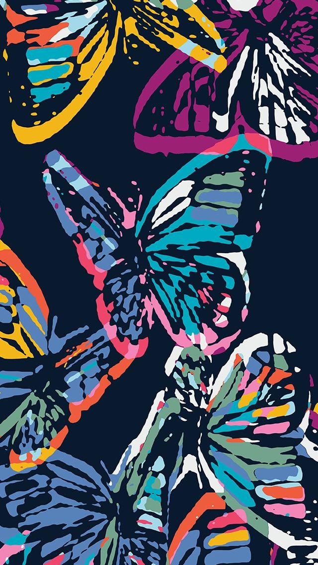 Butterfly Flutter Vera Bradley - HD Wallpaper 