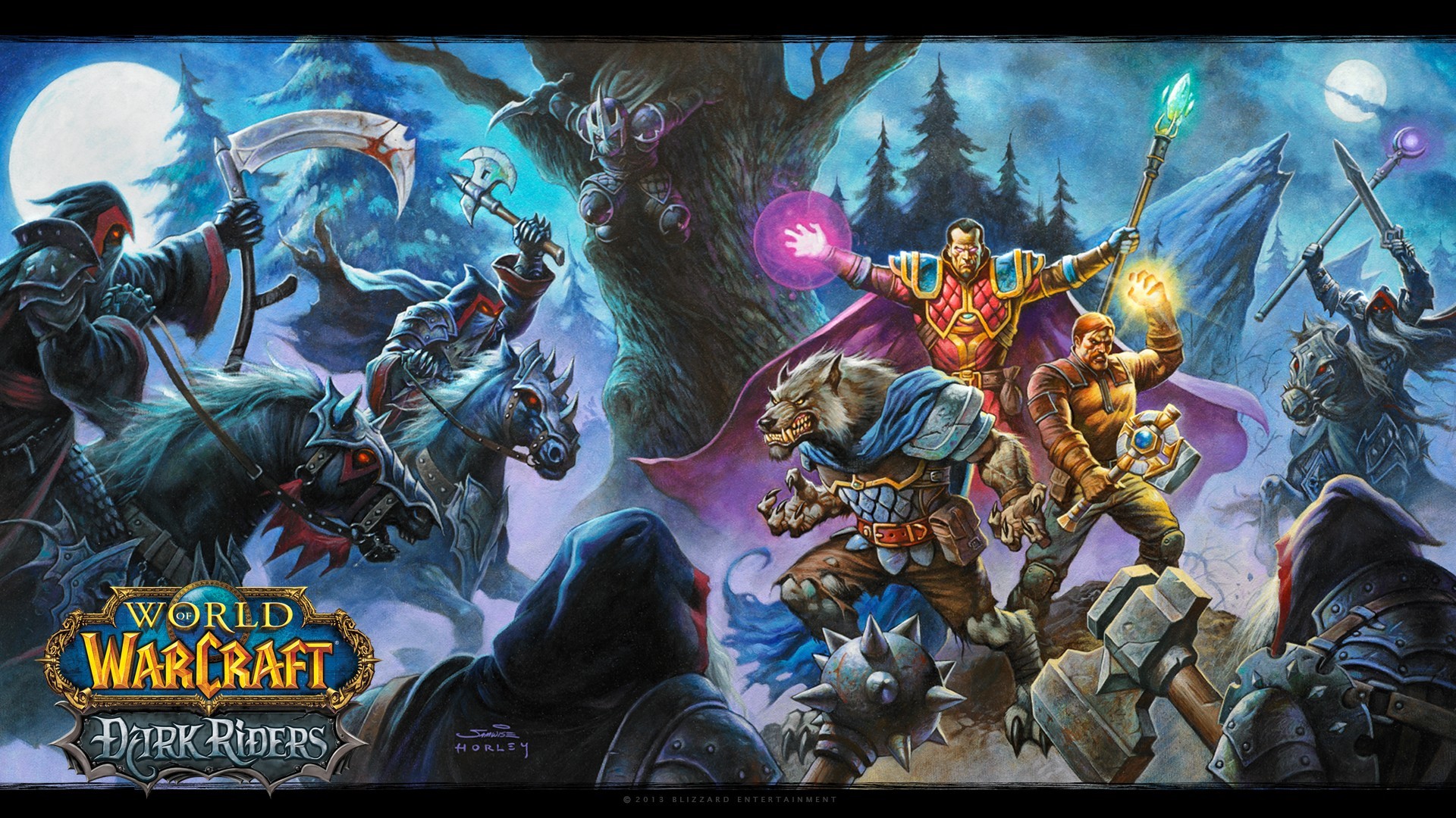 Alex Horley Warcraft Art - HD Wallpaper 