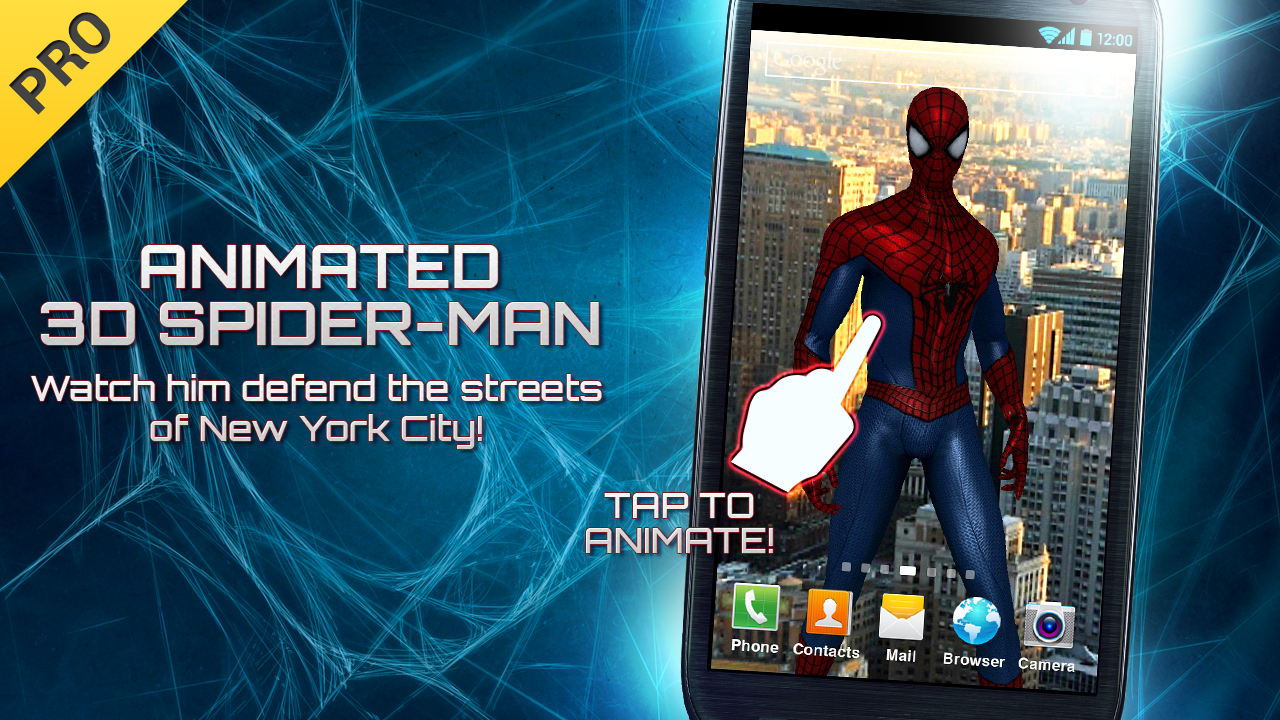 The Amazing Spider Man 2 Live Wallpaper - Spider Man Amazing 2 - HD Wallpaper 