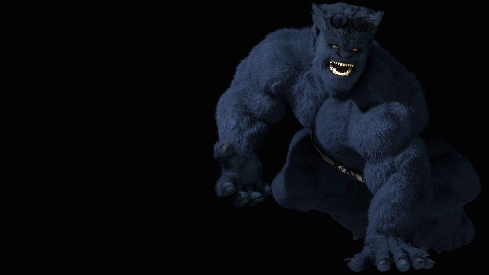 X-men Beast Wallpaper - HD Wallpaper 