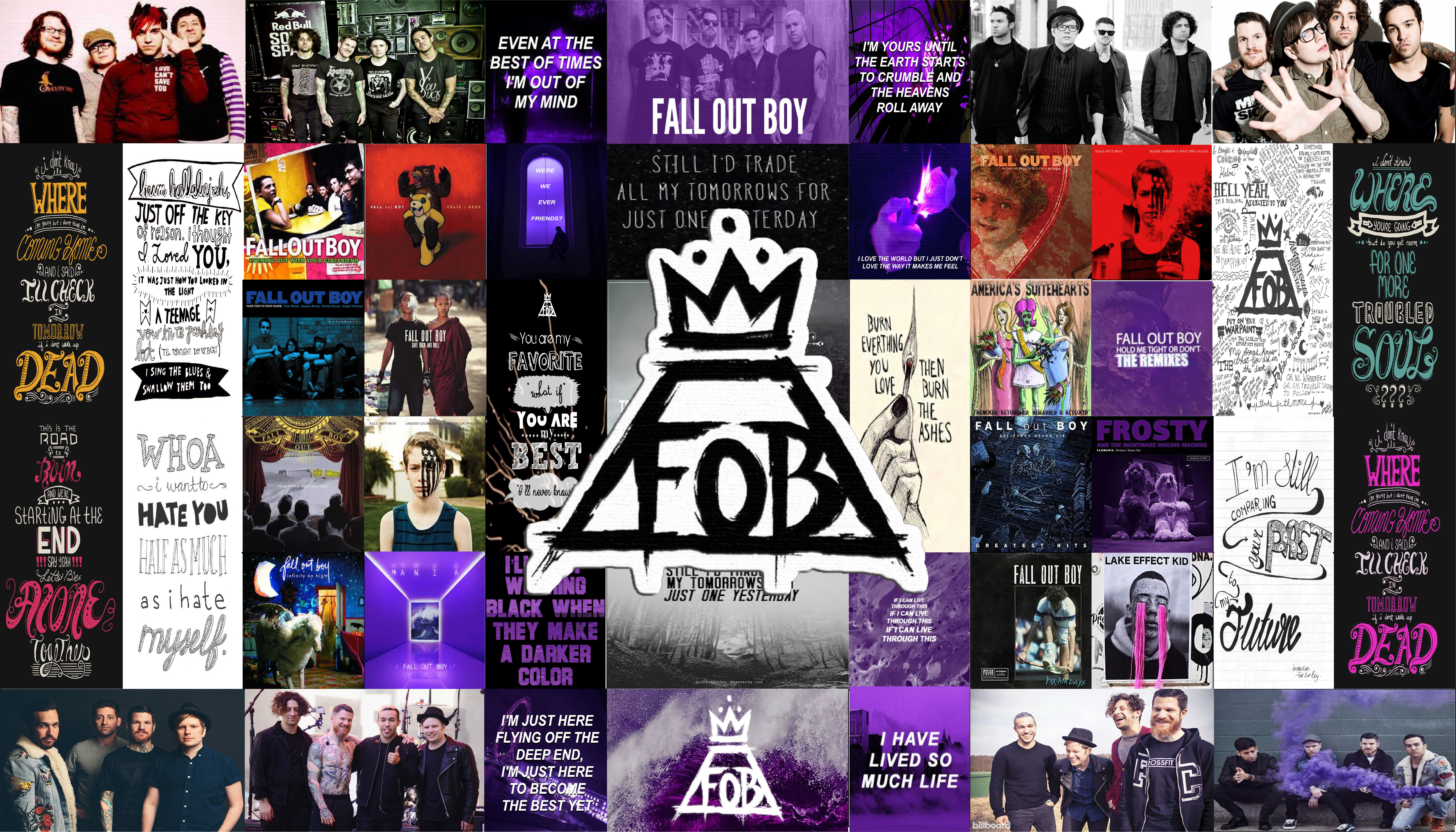 Fall Out Boy Wallpaper - HD Wallpaper 