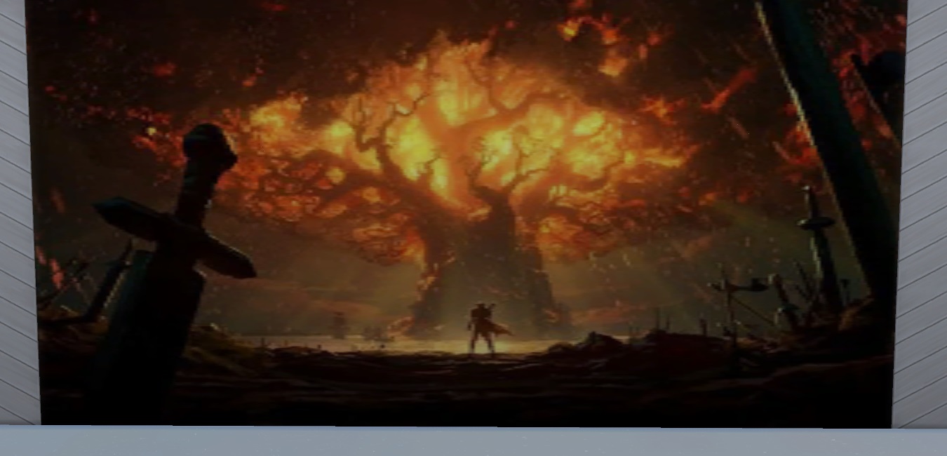 Sylvanas Windrunner Burning Teldrassil - HD Wallpaper 