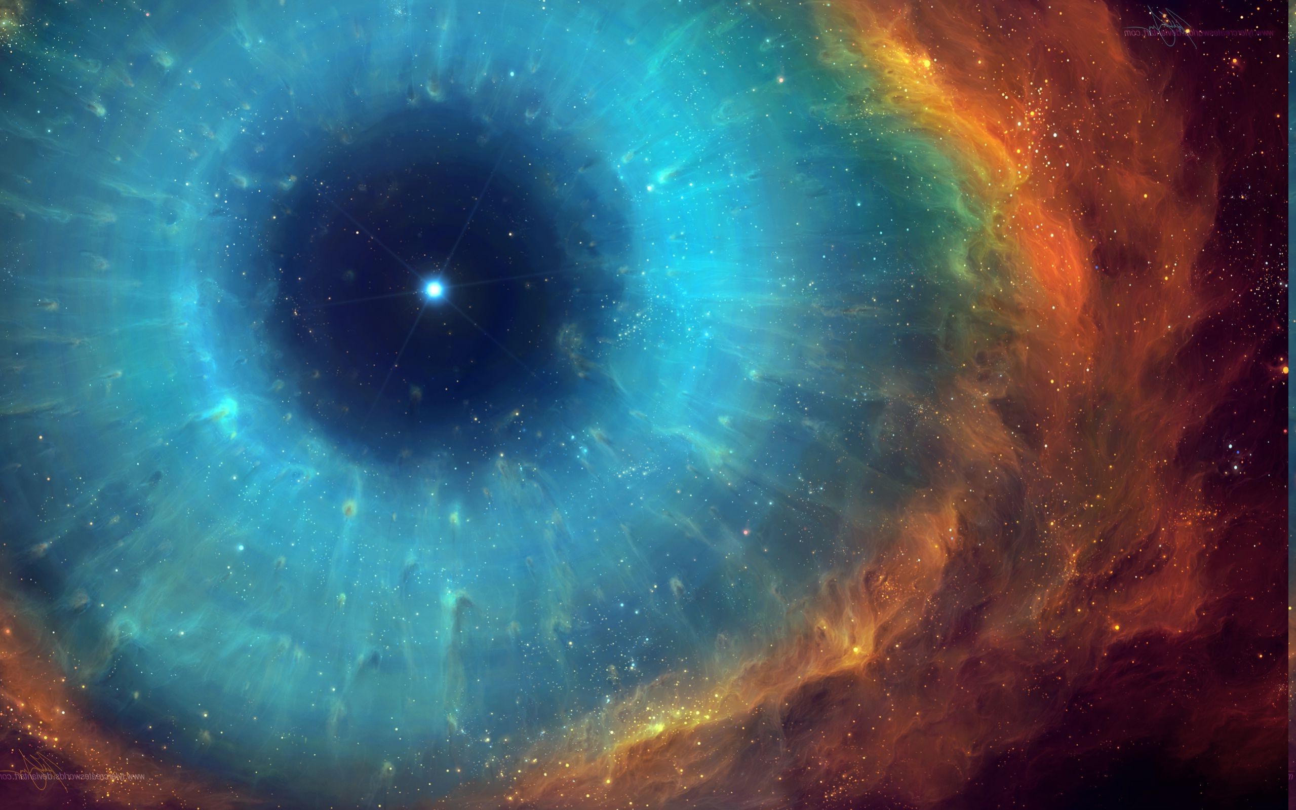 Helix Nebula Wallpaper 4k - HD Wallpaper 