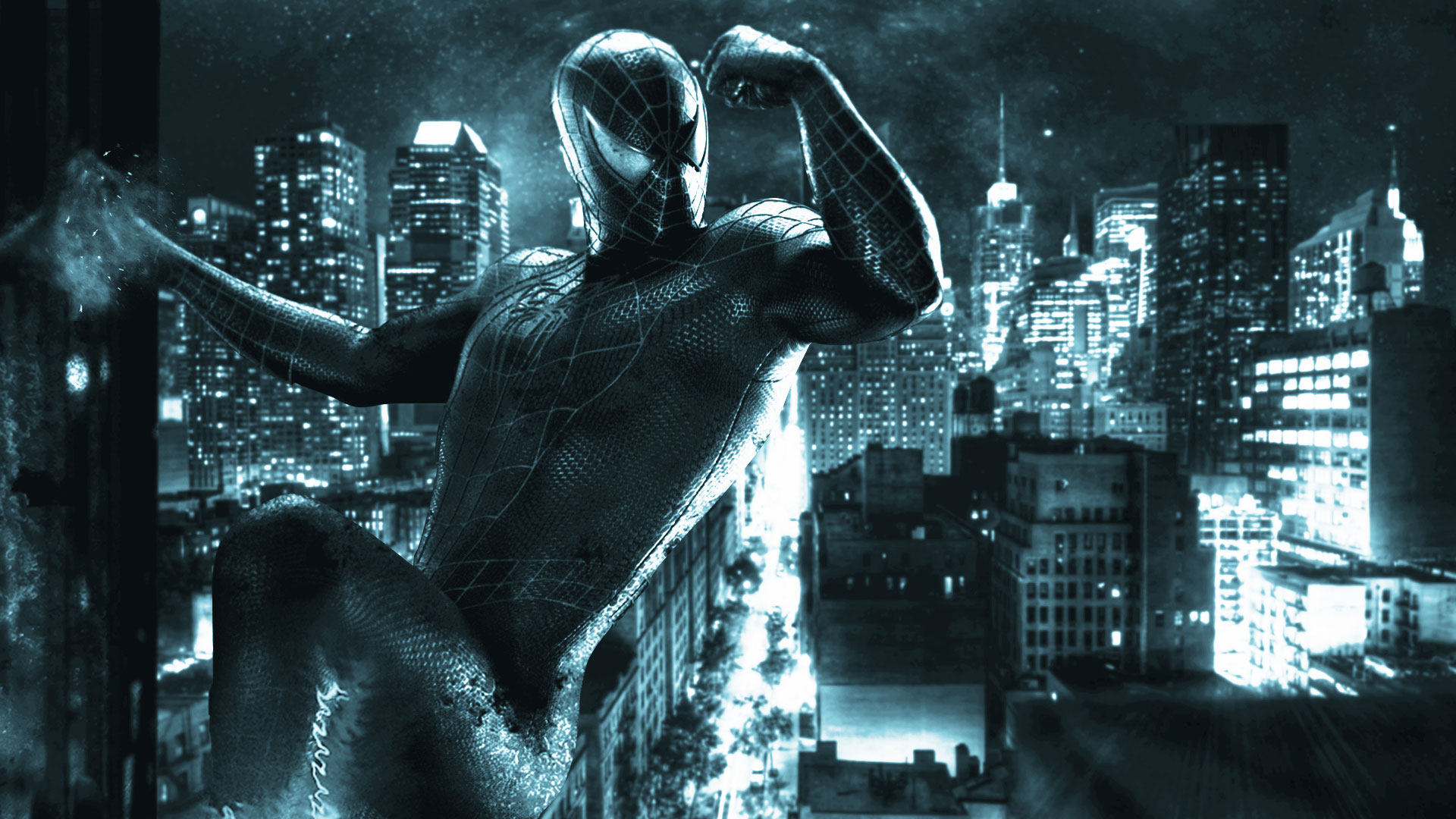 Black Spiderman Wallpaper Hd - HD Wallpaper 