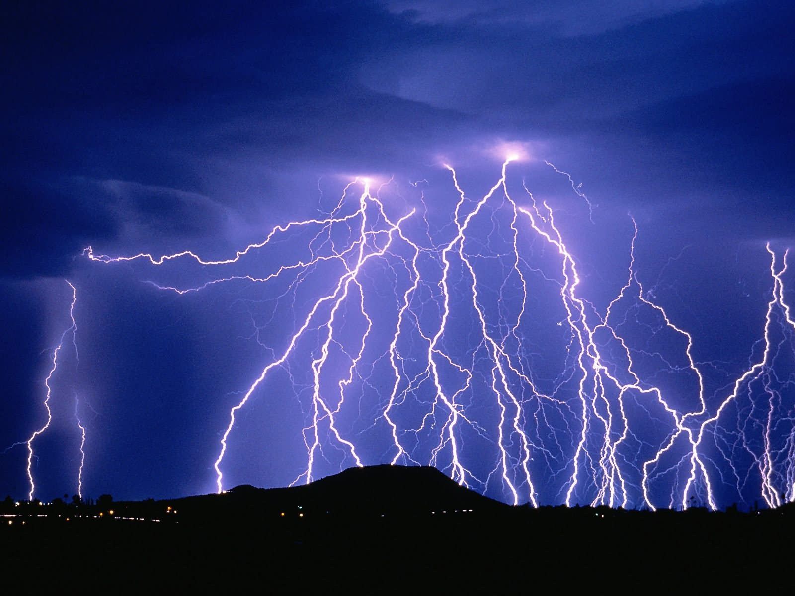 Lightning - Weather Lightning - HD Wallpaper 
