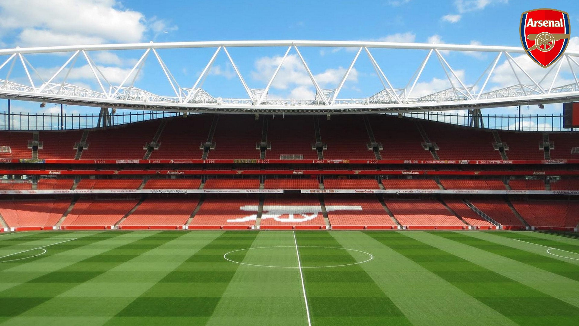 Arsenal Stadium Mac Backgrounds With Resolution Pixel - Emirates Stadium - HD Wallpaper 