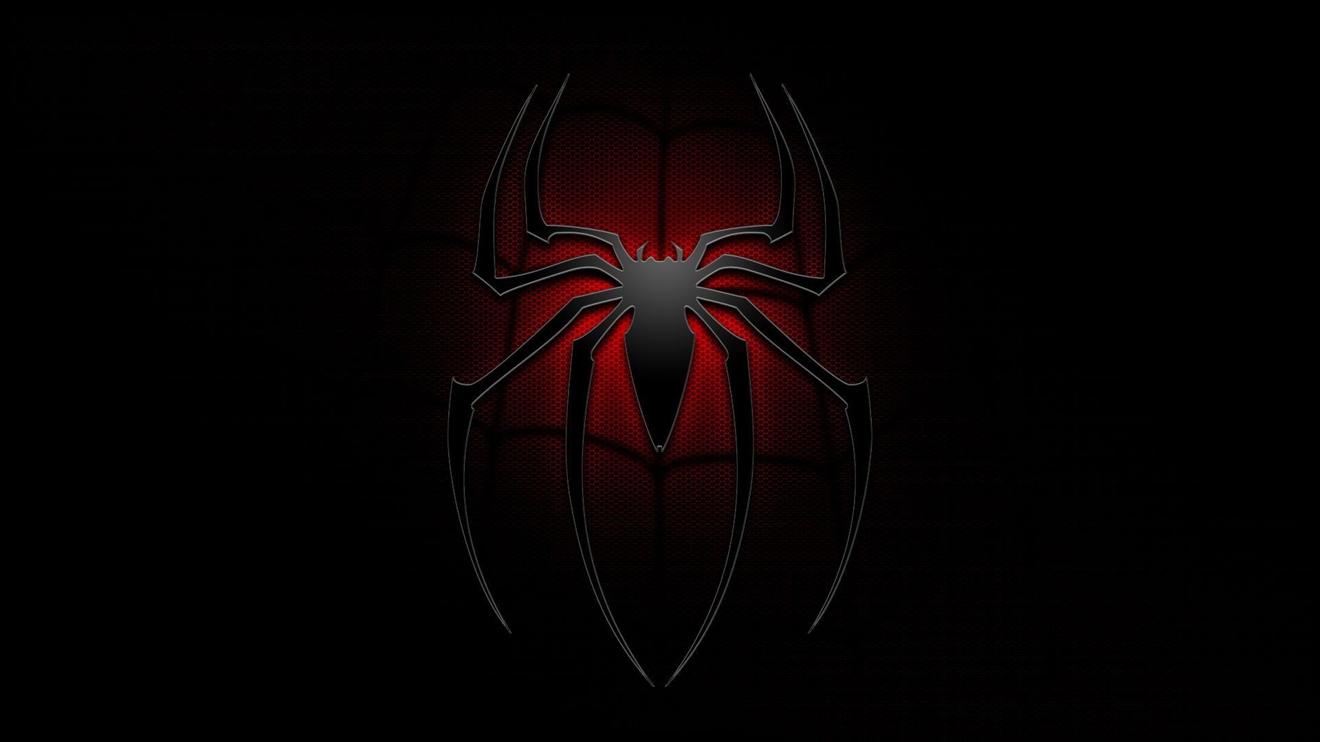 1920x1080, Image For Black Spiderman Logo Wallpaper - Darkness - HD Wallpaper 