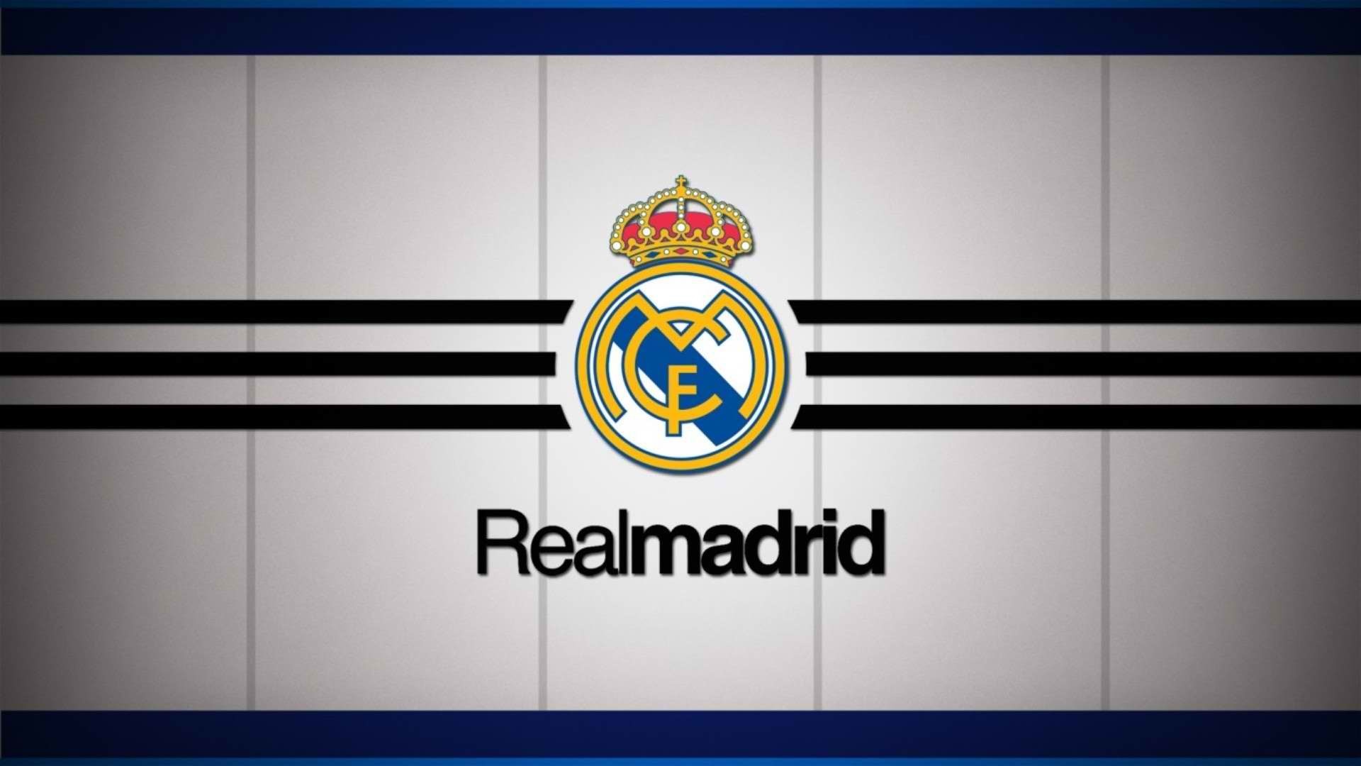 Real Madrid Cf Logo Wallpaper - Real Madrid Hd - HD Wallpaper 
