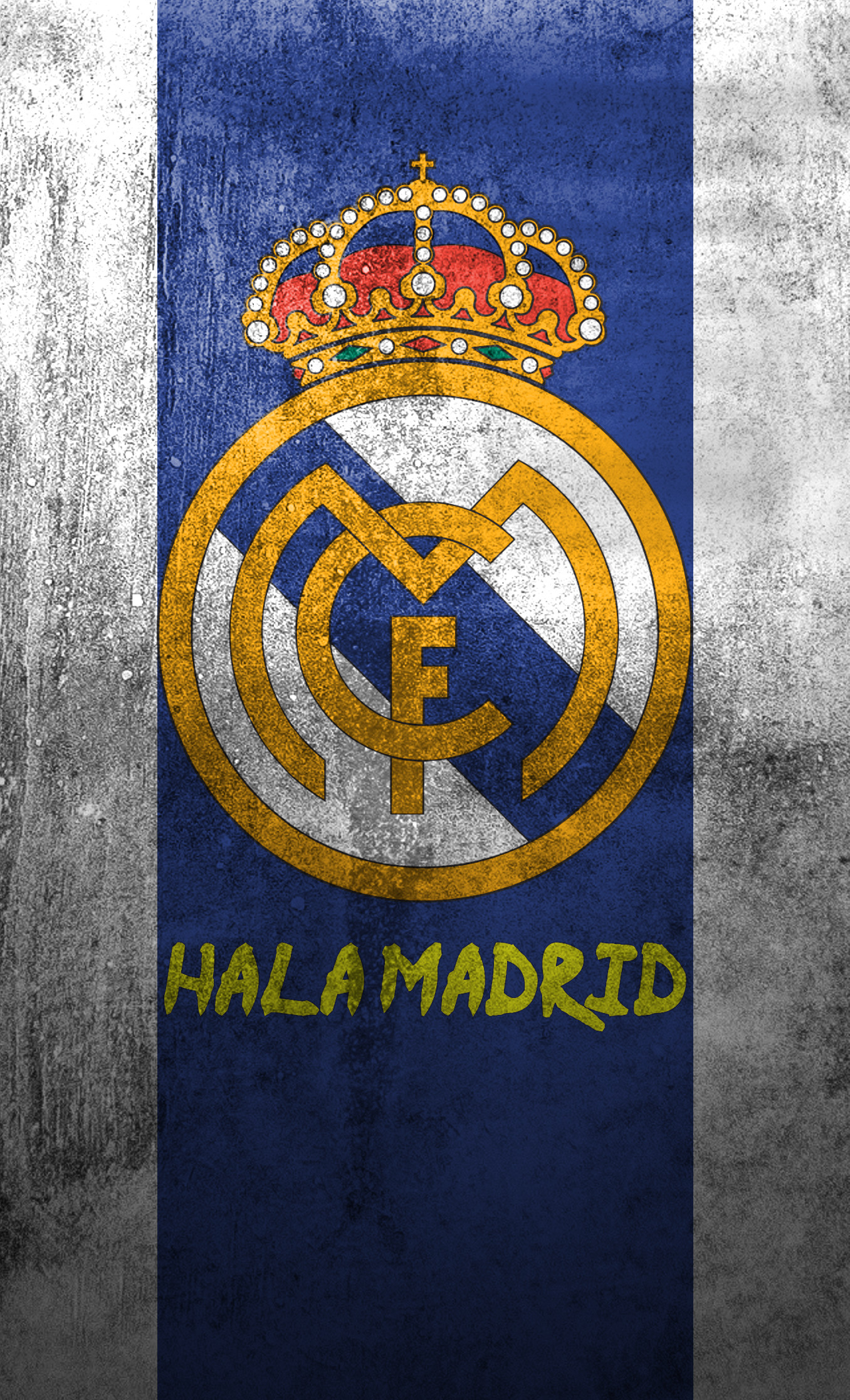 Real Madrid Logo Mobile Wallpaper By Adik1910 Data - Real Madrid Hd  Wallpaper For Mobile - 1356x2232 Wallpaper 