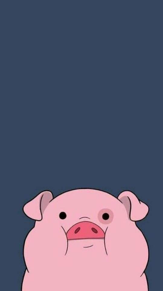 Pig, Wallpaper, And Pink Image - Pig In Gravity Falls - HD Wallpaper 