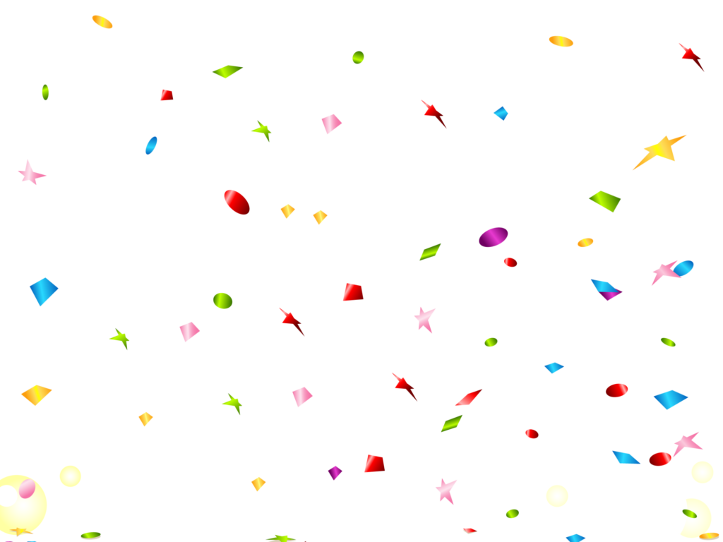 Portable Network Graphics Image Clip Art Confetti Desktop - Overlay Transparent Confetti Png - HD Wallpaper 