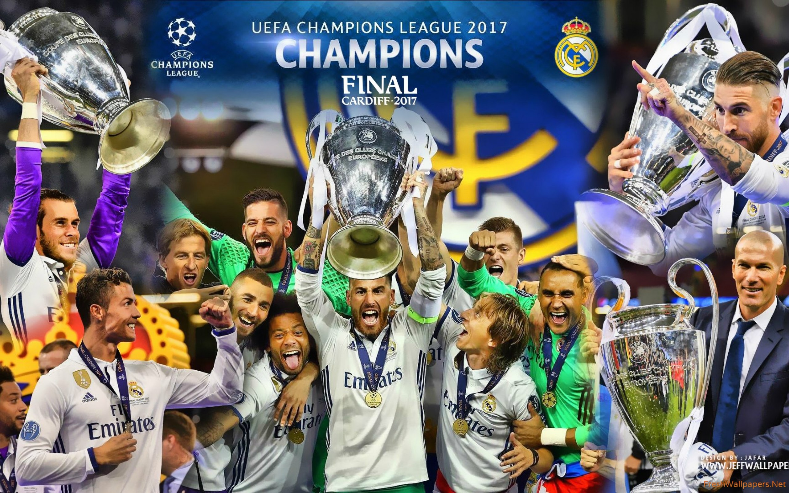 Real Madrid Wallpaper 2017 - HD Wallpaper 