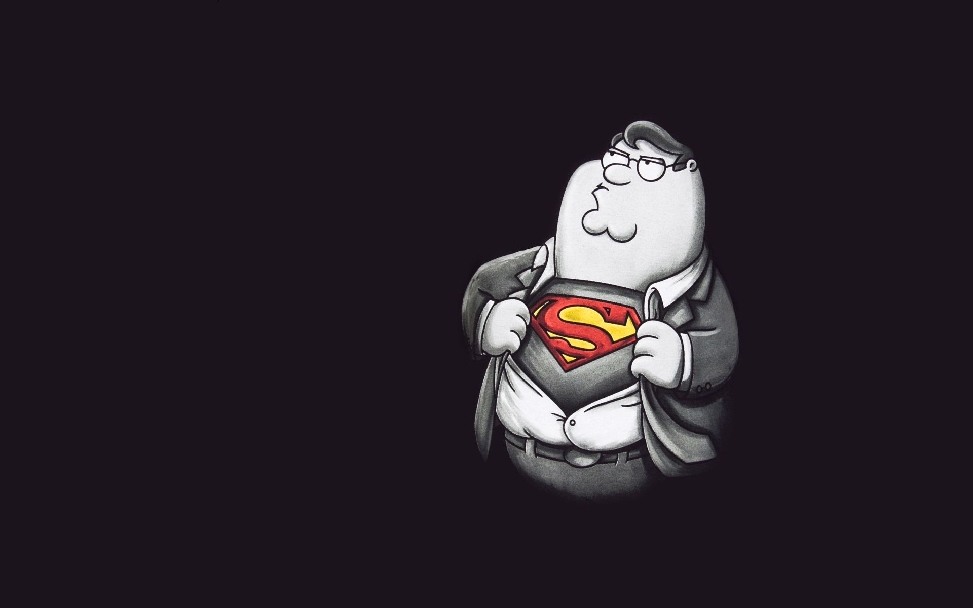 Family Guy Peter Superman - HD Wallpaper 