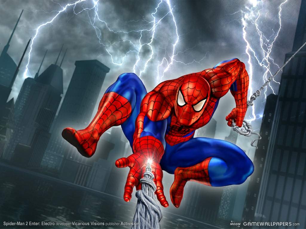 Black Spiderman Wallpapers Wallpaper - Spider Man 2 Enter Electro - HD Wallpaper 