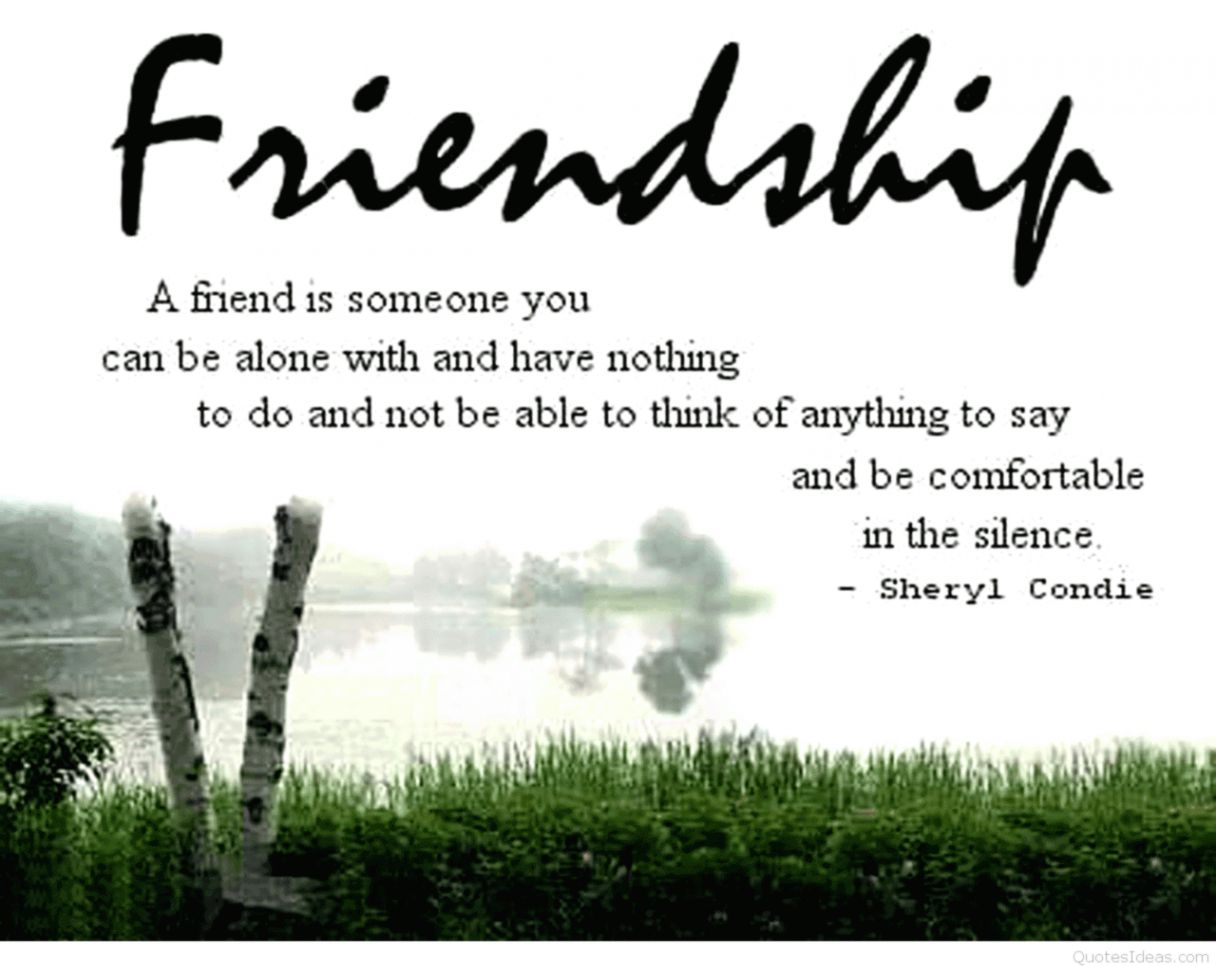 Thoughts Wallpapers Quotes & Best Thoughts Quotes Pics - Silence In Friendship Quotes - HD Wallpaper 