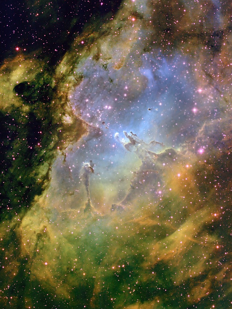 Eagle Nebula - HD Wallpaper 