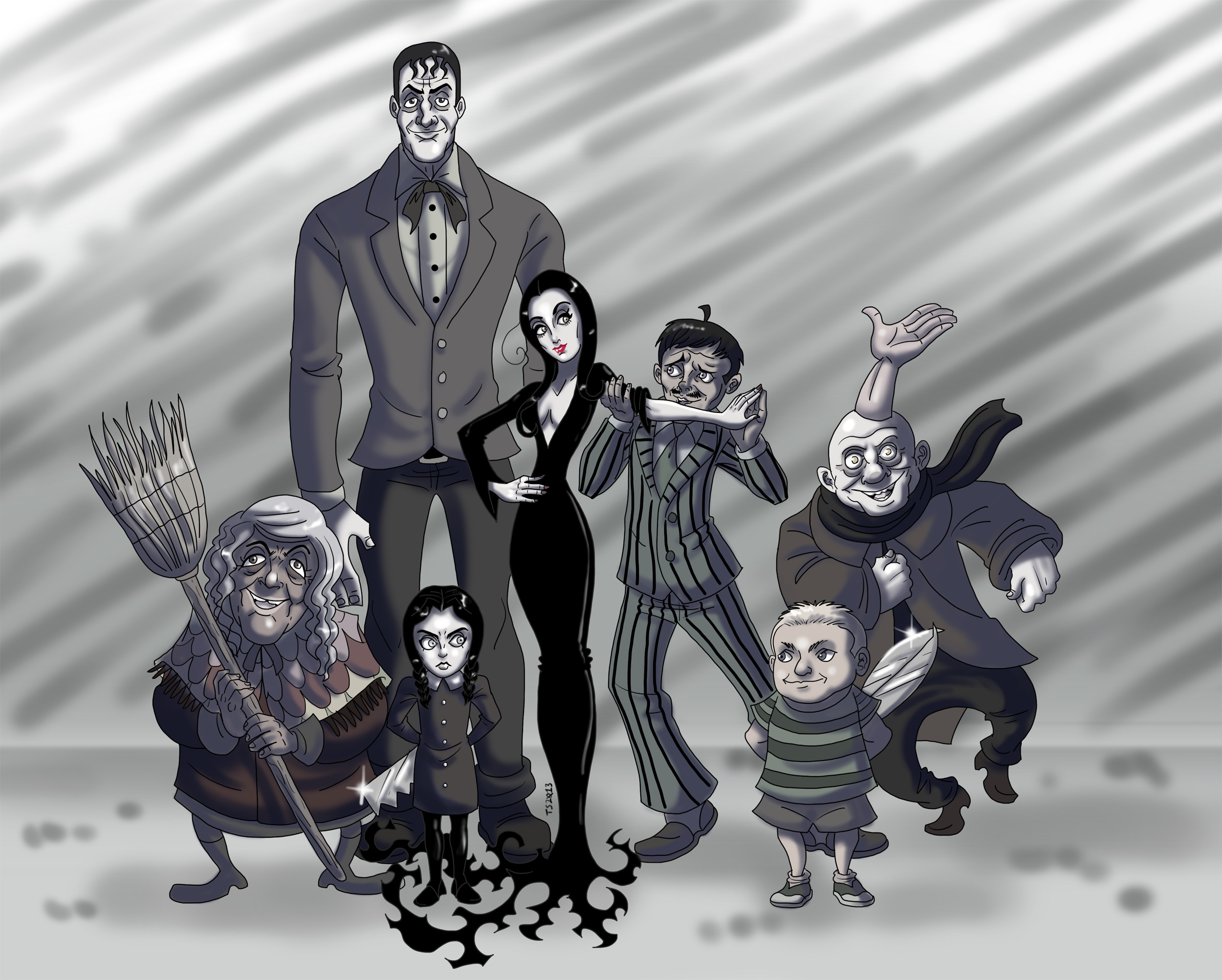 2500x2005, Addams Family Wallpapers Full Hd - Addams Family Wallpaper Iphone - HD Wallpaper 